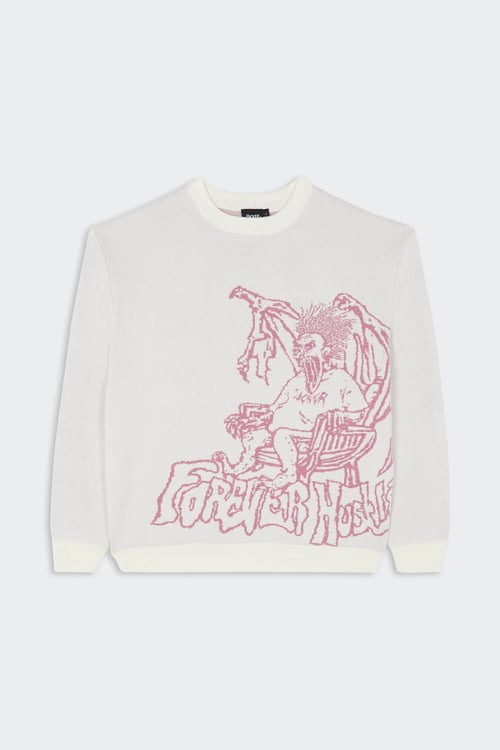JACKER Pull Blanc
