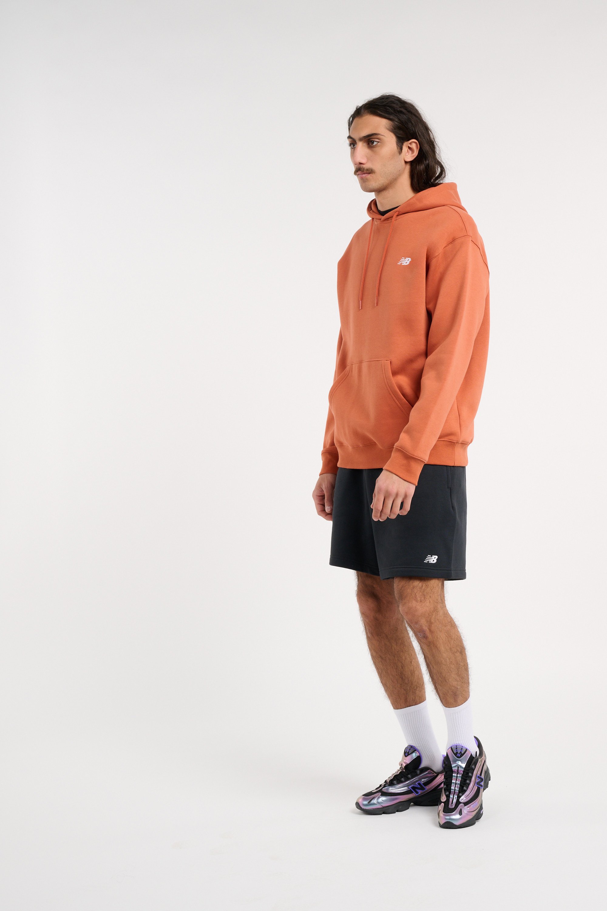 Hoodie NEW BALANCE Orange