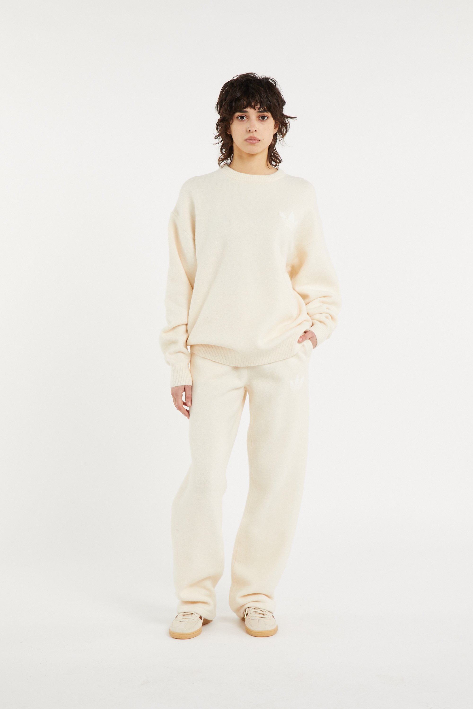 Pantalon de survêtement  ADIDAS Blanc