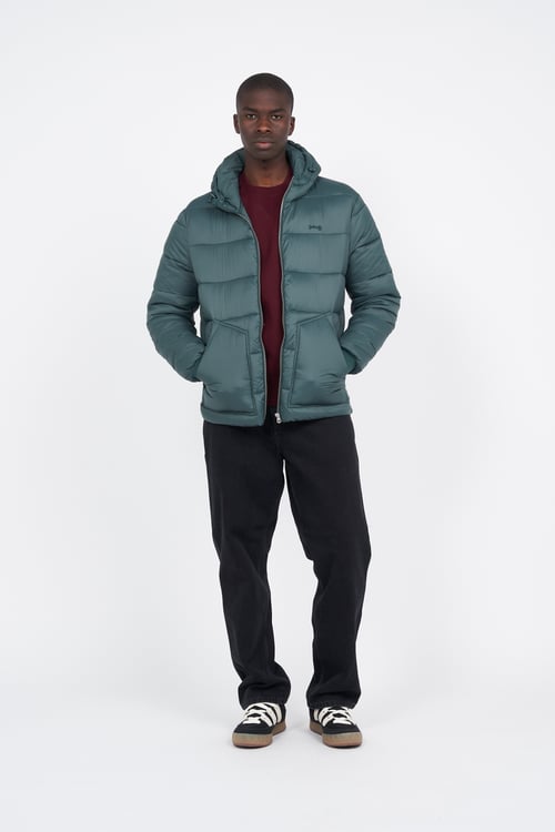 SCHOTT puffer coat Green