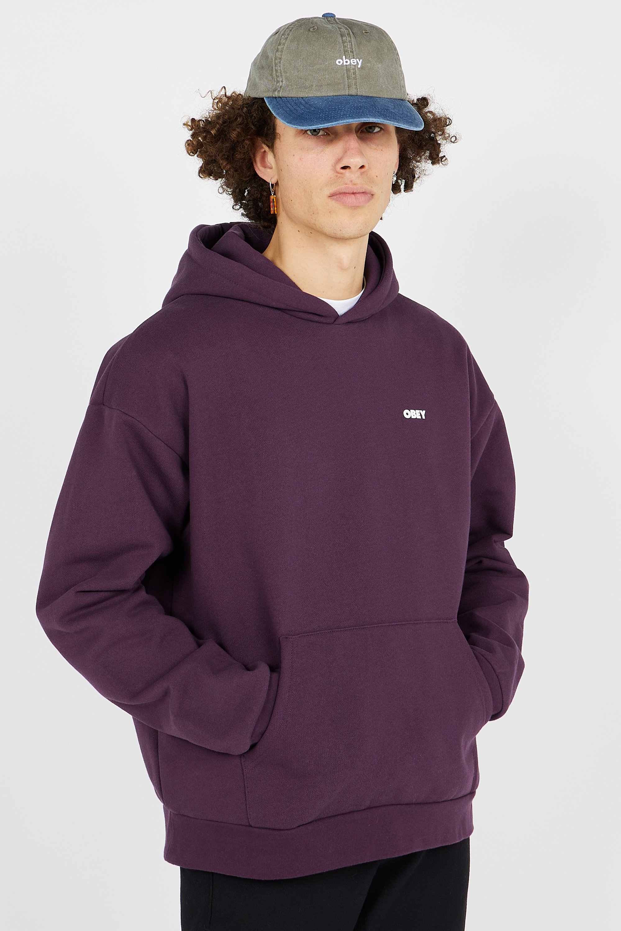 Hoodie | Purple by OBEY Hoodie Purple