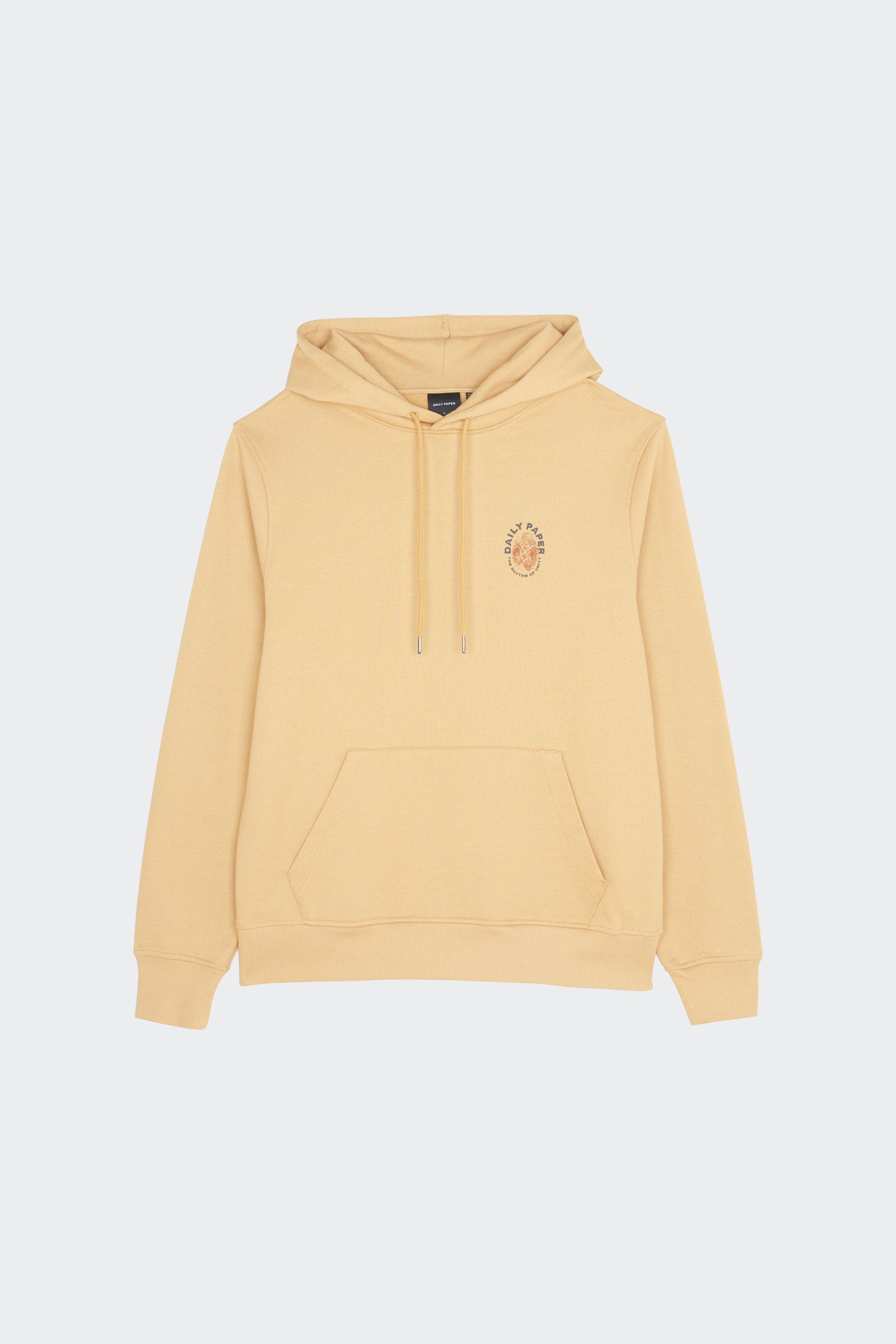 Hoodie | Beige by DAILY PAPER Hoodie Beige