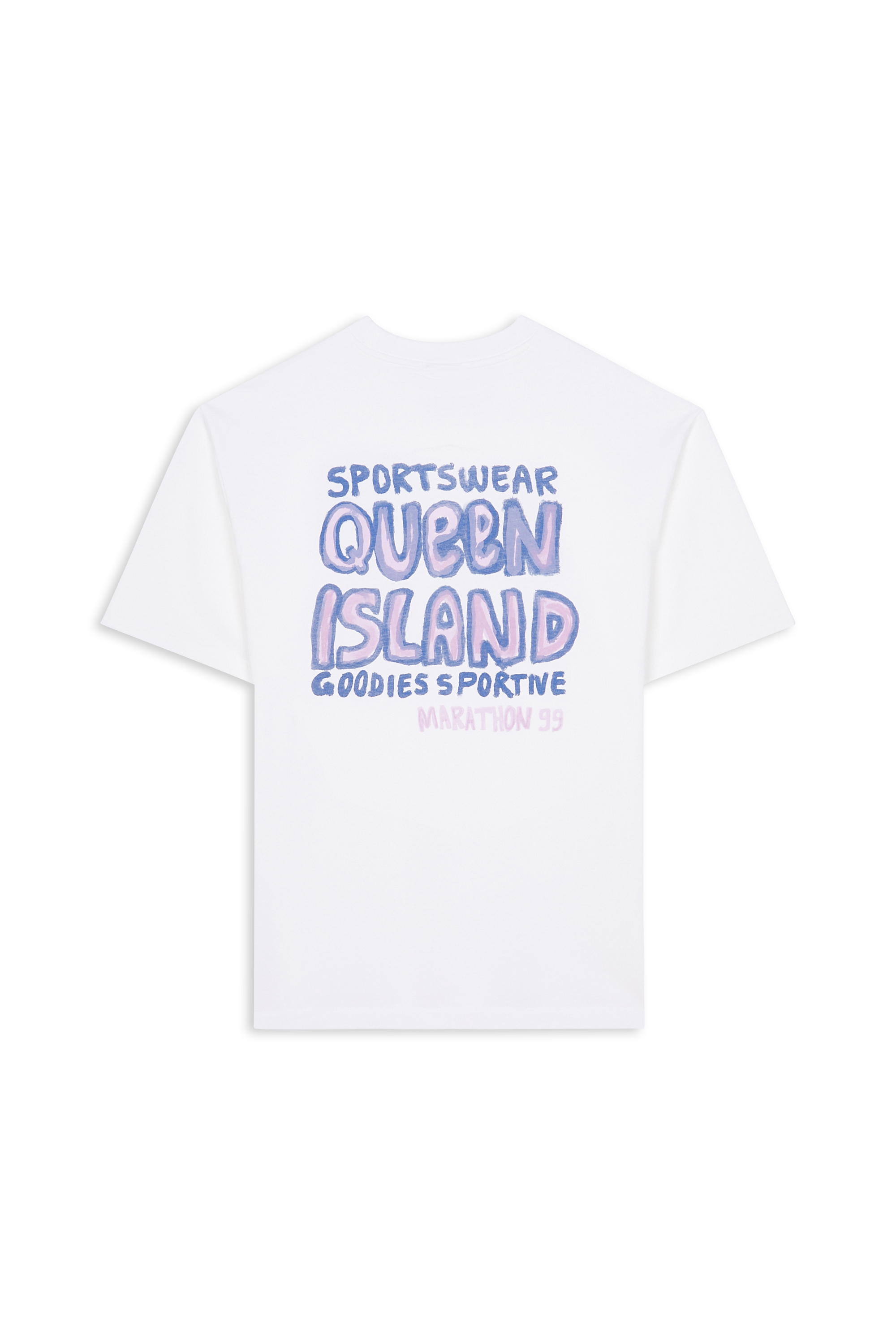 Regular-fit round-neck cotton T-shirt White