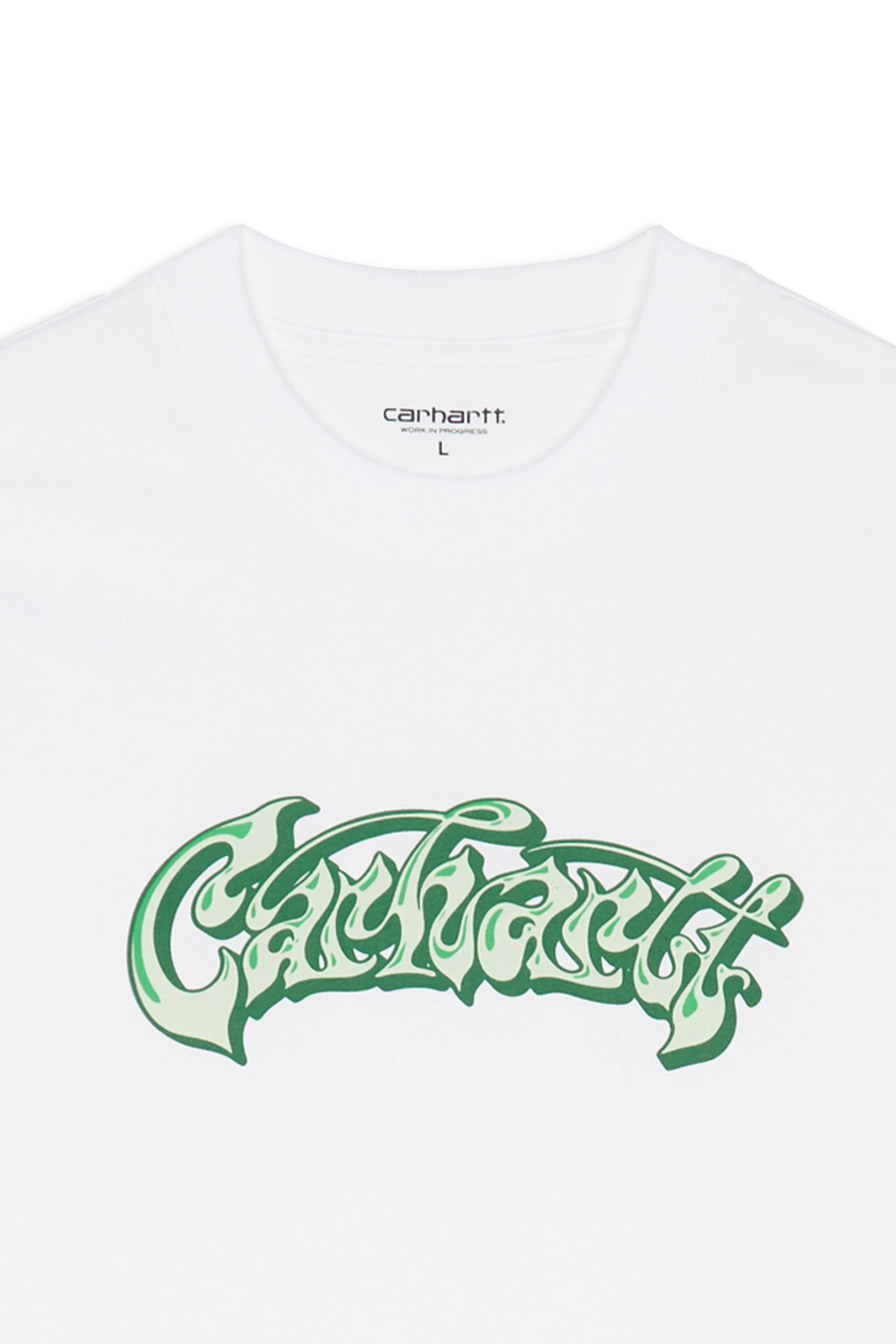 Regular-fit round-neck cotton T-shirt | White CARHARTT WIP Men