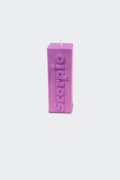 FLAMINGO CANDLES Bougie Violet