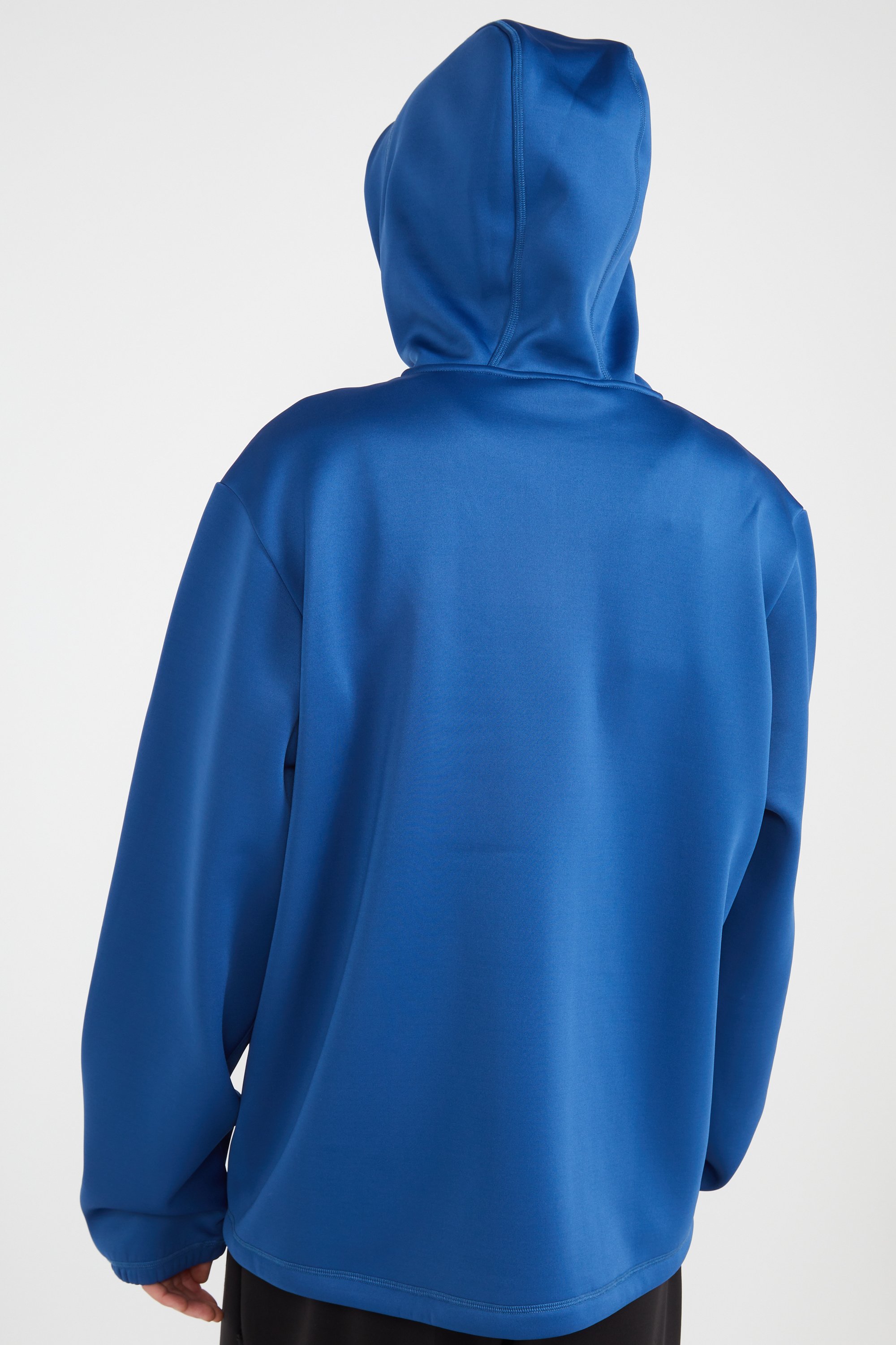 Hoodie zippé Bleu