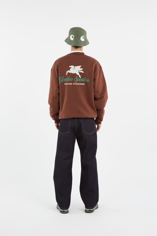 GOODIES SPORTIVE Sweatshirt Marron