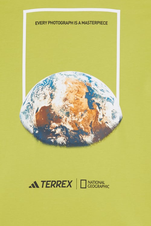 ADIDAS T-shirt Vert