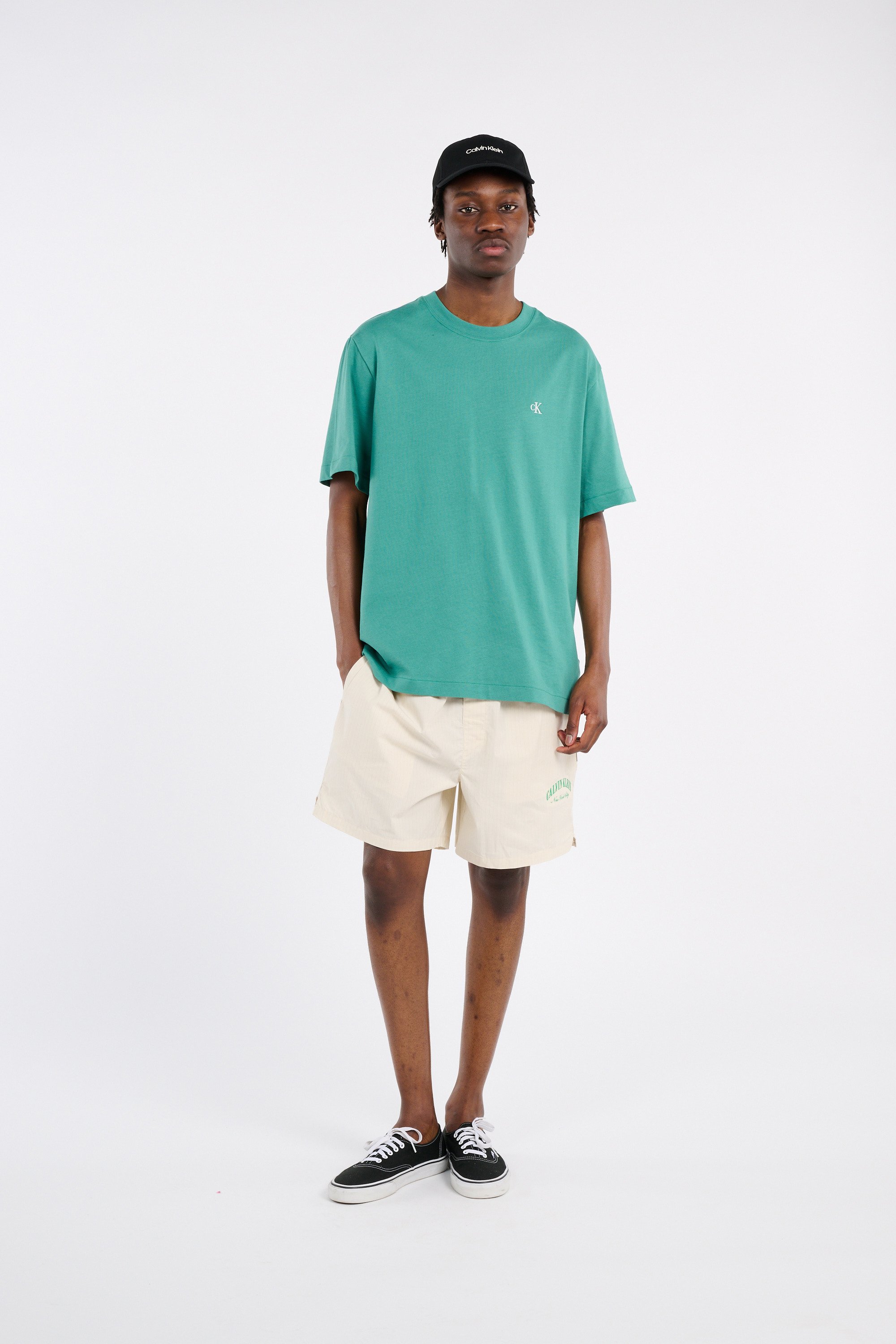 T-shirt CALVIN KLEIN Green