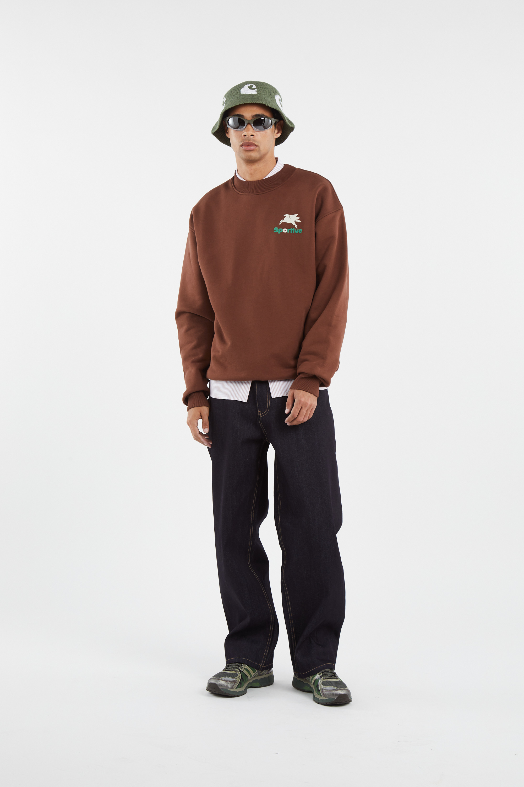 sweatshirt Brown