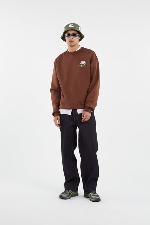 GOODIES SPORTIVE Sweatshirt Marron