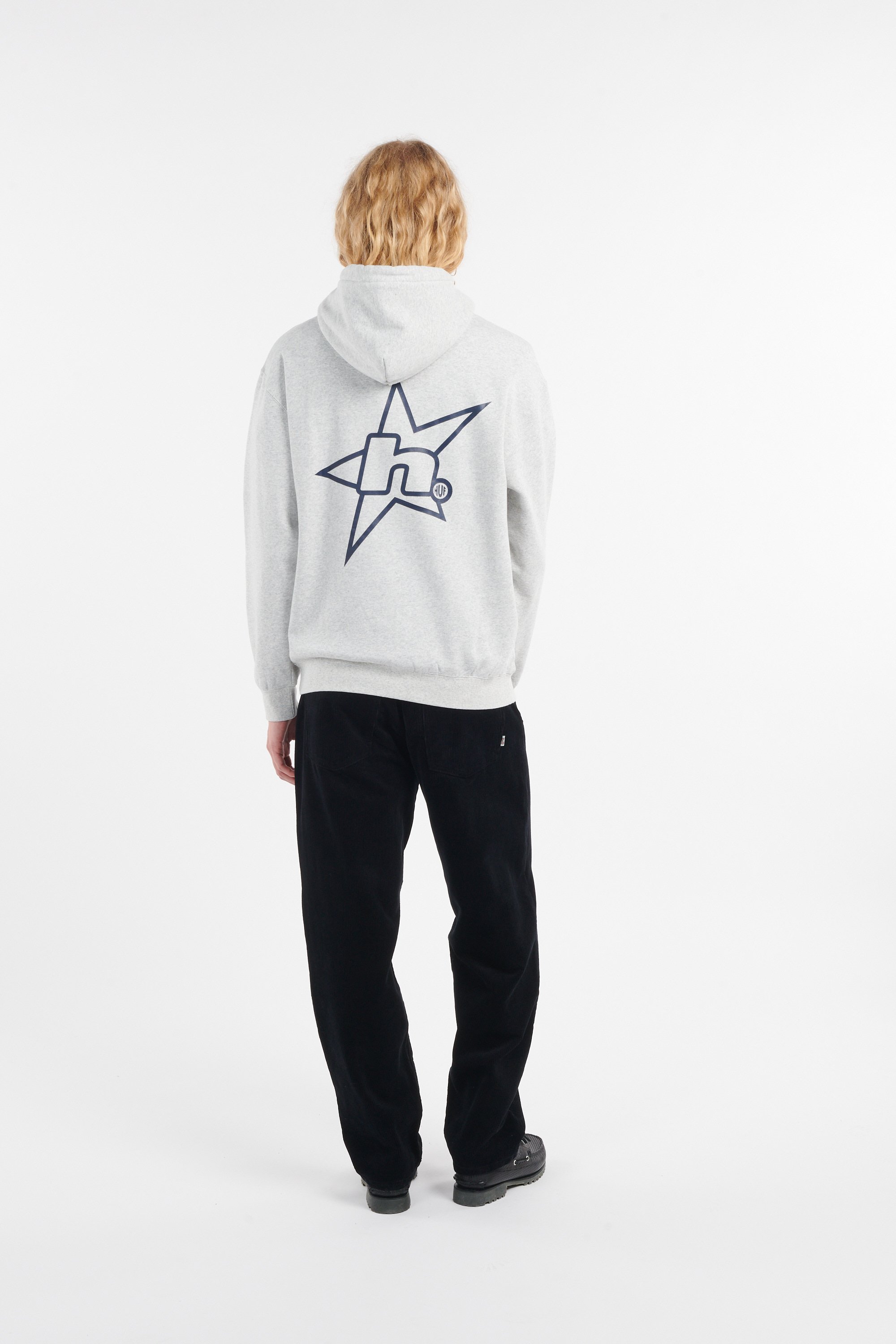 Hoodie | Grey HUF Men