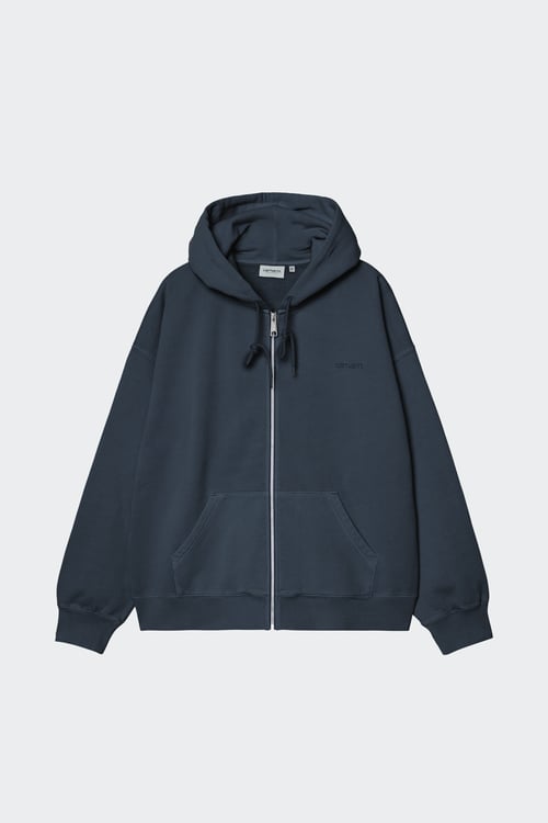 Hoodie zippé - Taille L Bleu