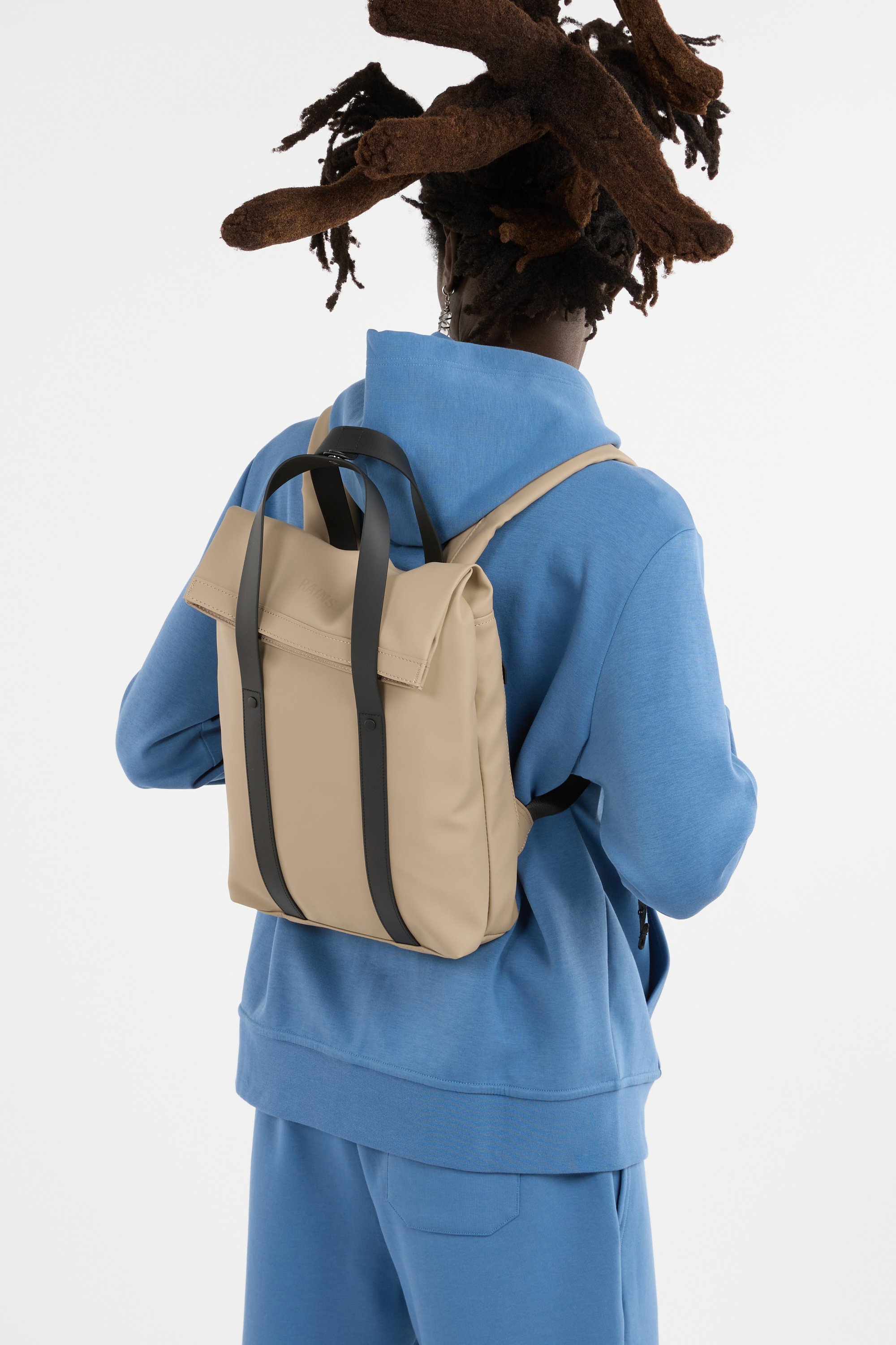 Sac à dos RAINS Beige