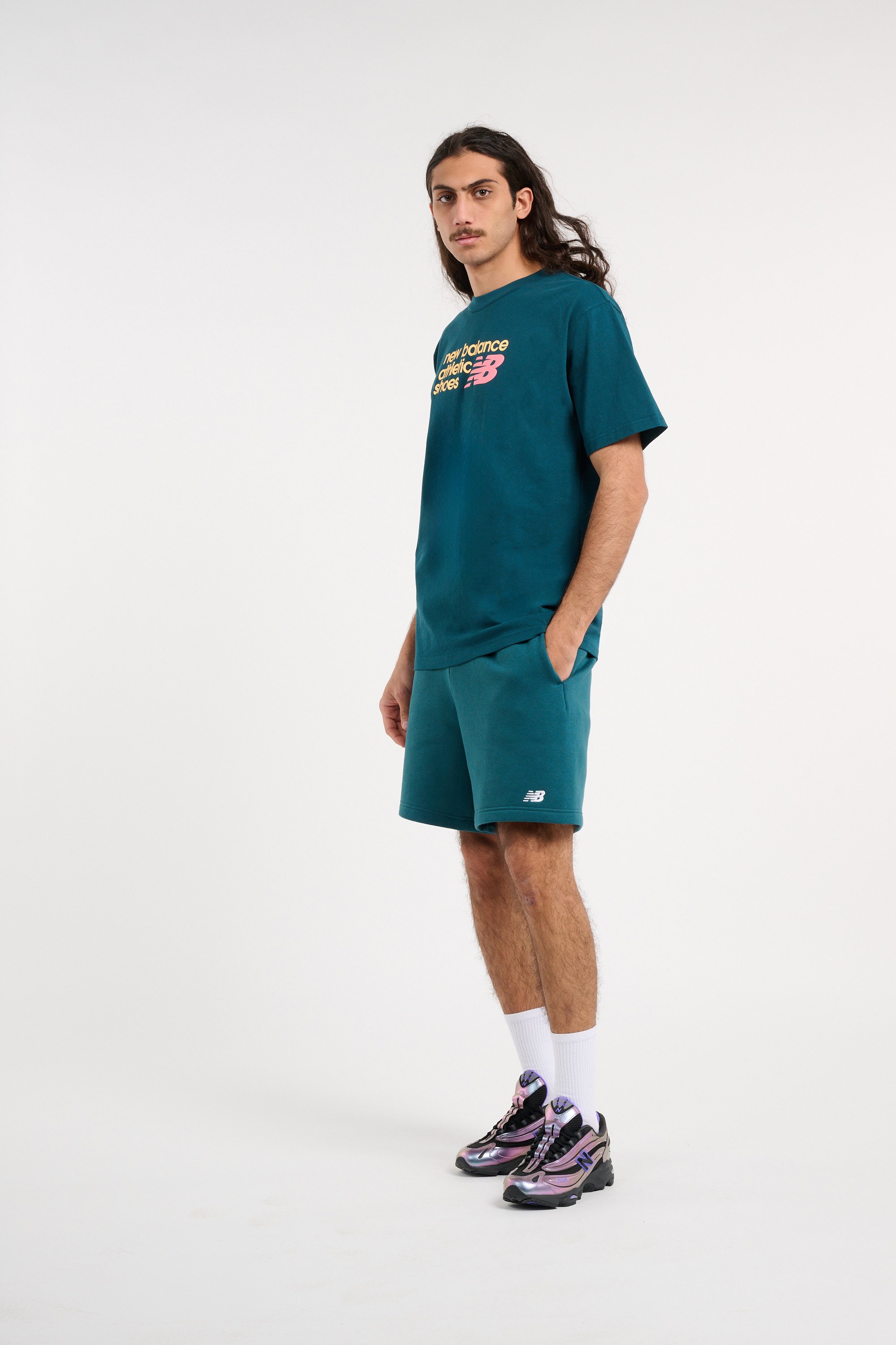 Shorts NEW BALANCE Green