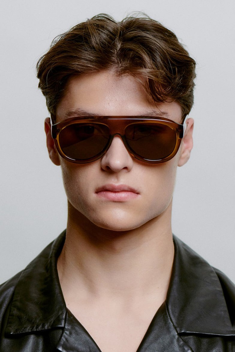 Sunglasses A.KJAERBEDE Beige