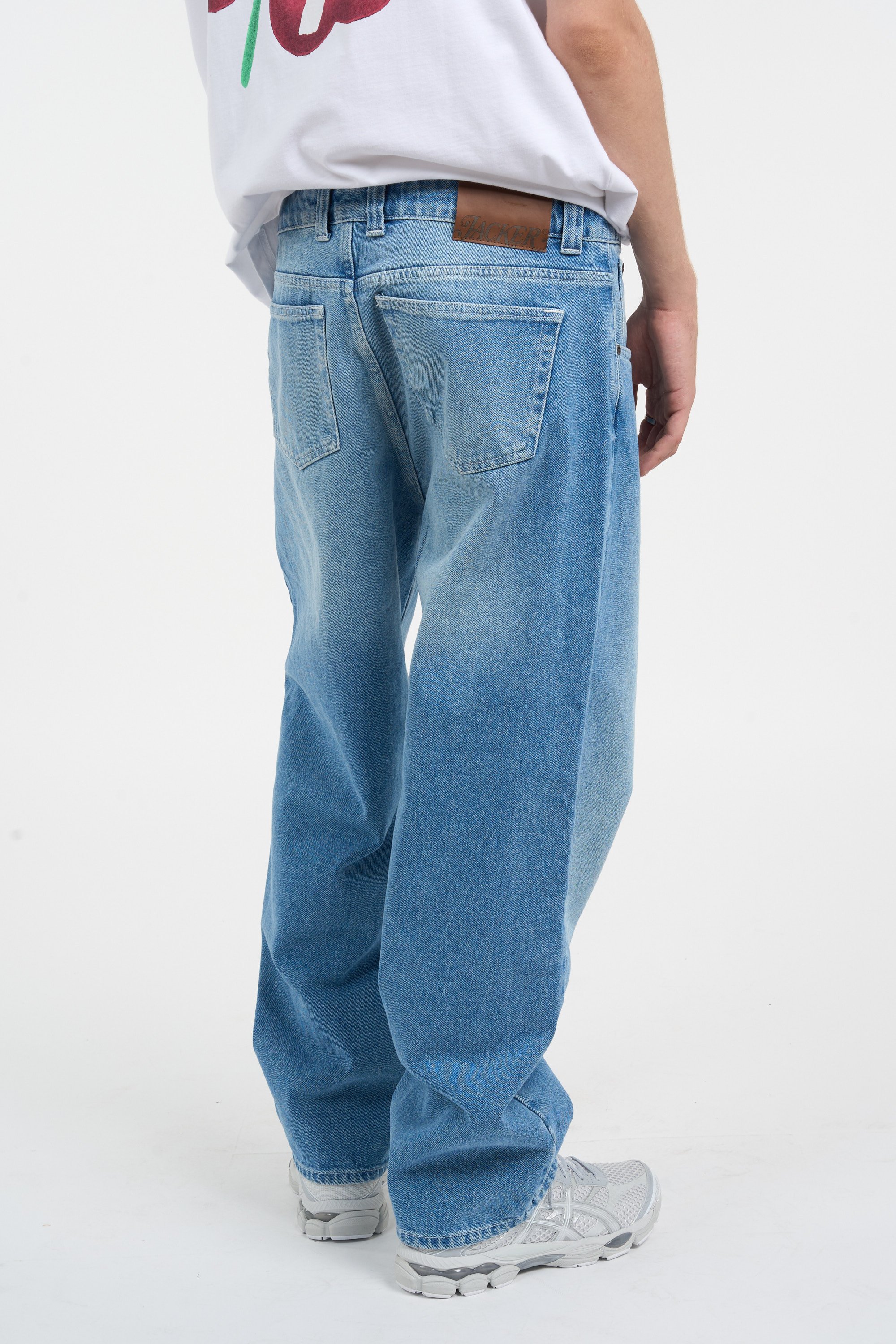 Jeans large | Bleu JACKER Homme