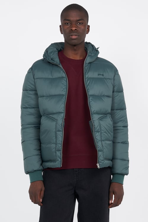 SCHOTT puffer coat Green