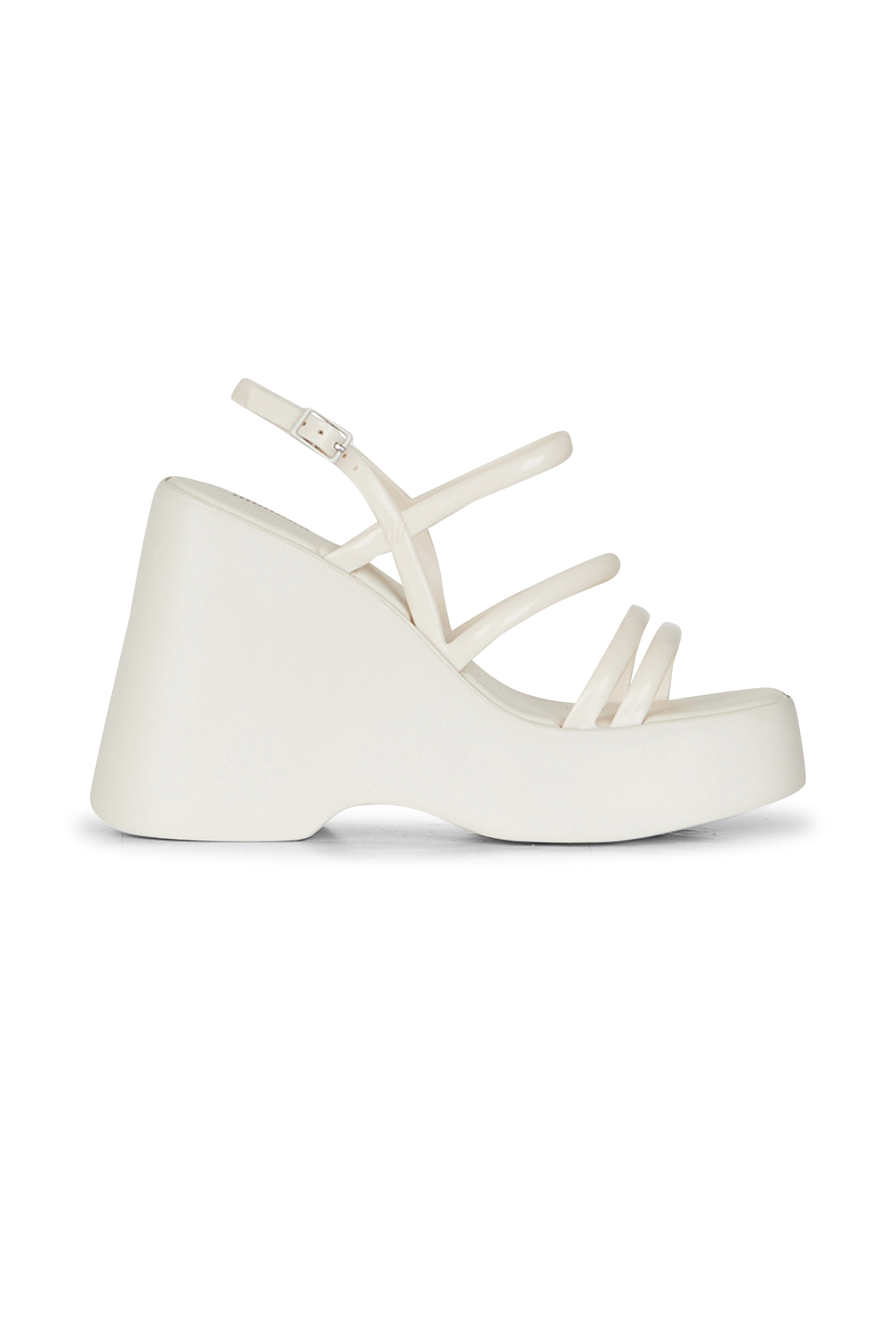 Sandales hautes Beige