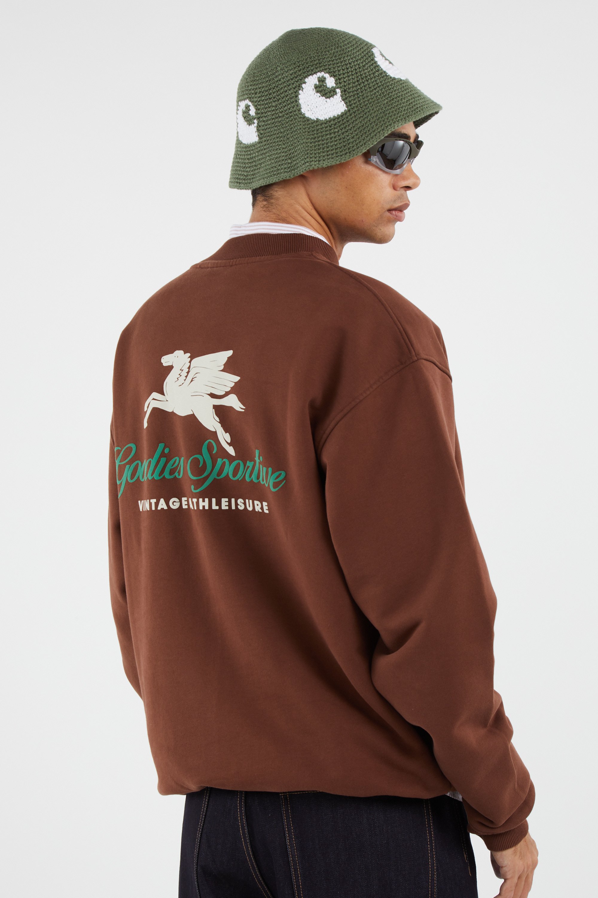 Sweatshirt Brown