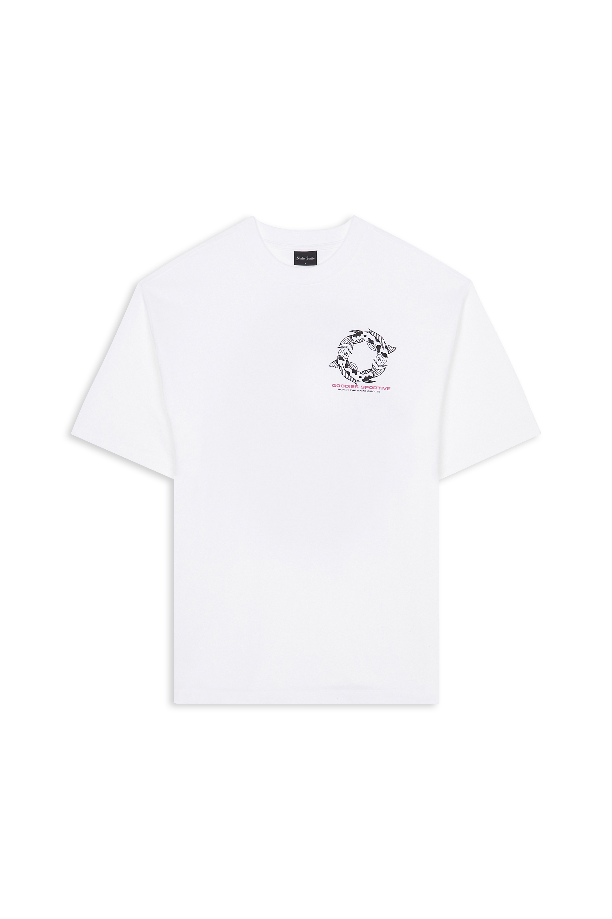 Regular-fit round-neck cotton T-shirt White