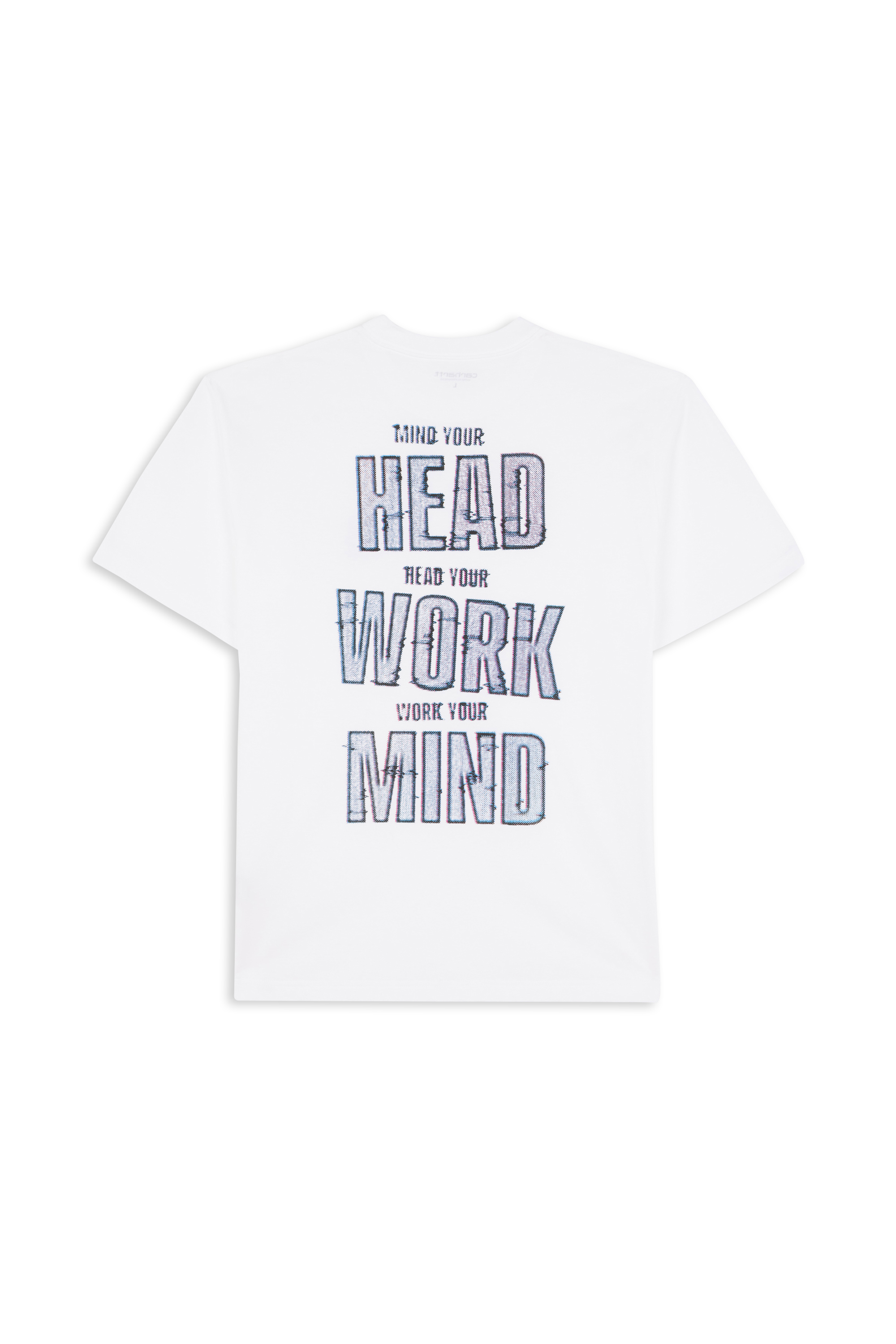 Regular-fit round-neck cotton T-shirt White