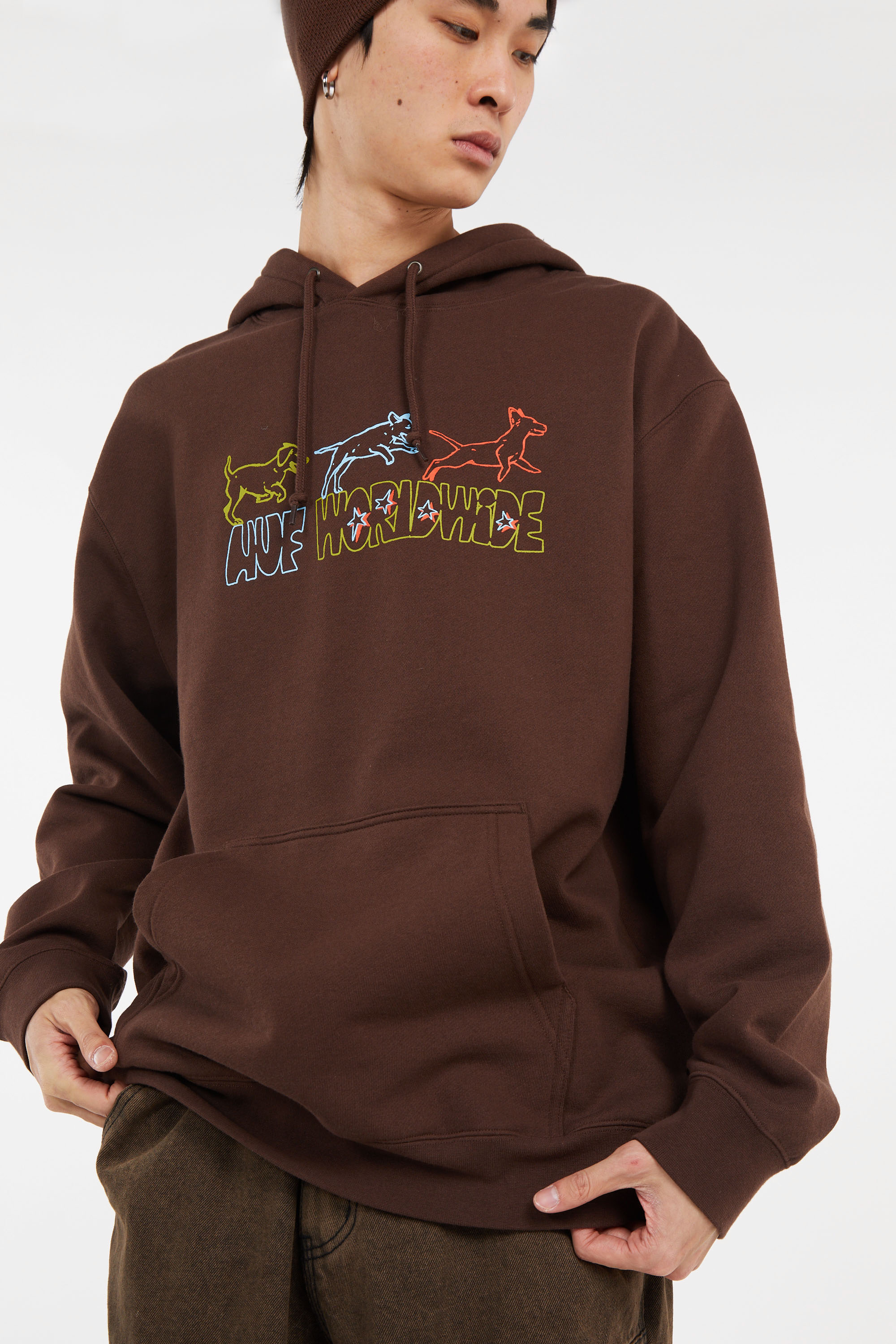 Hoodie Marron