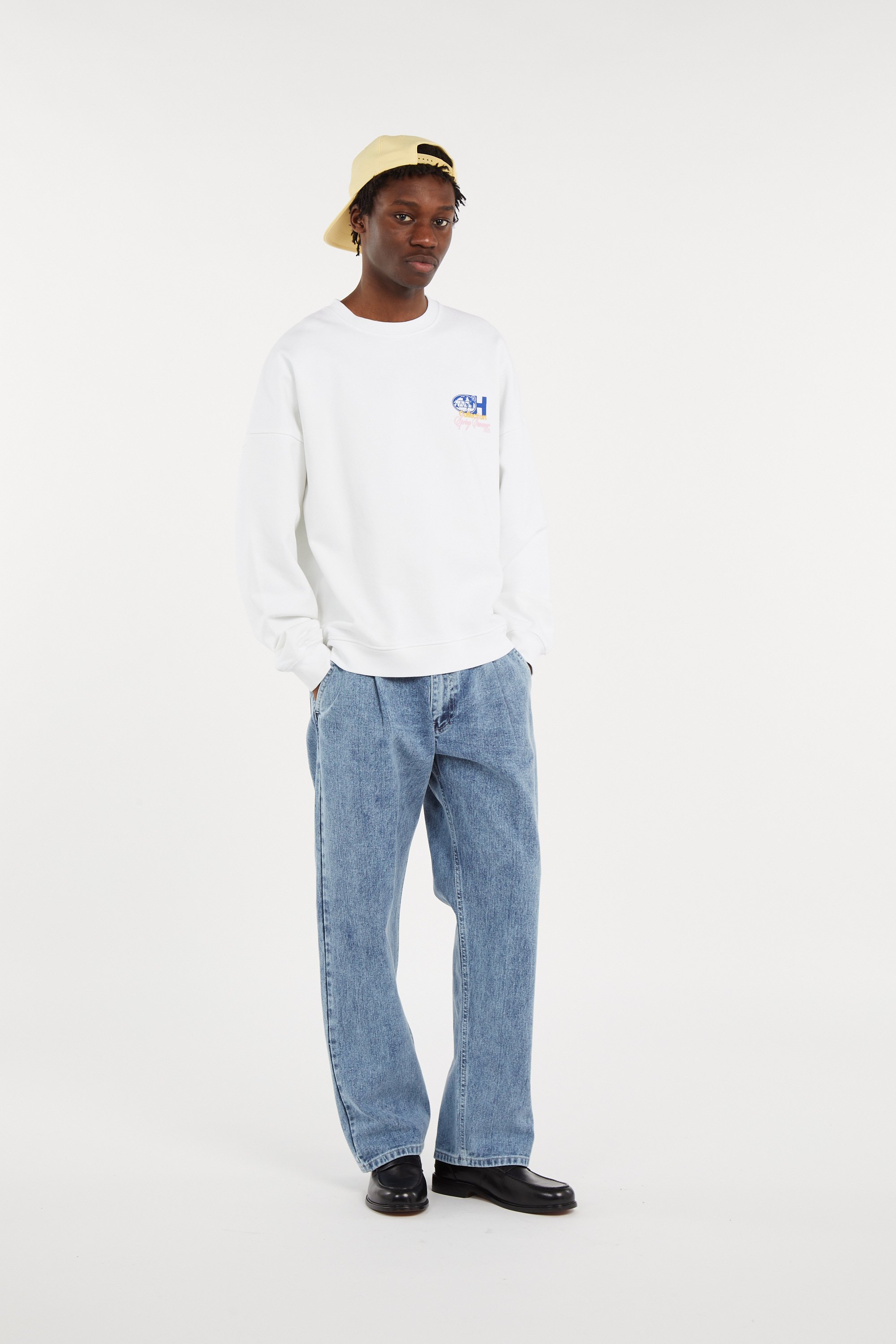 Sweatshirt HOLOGRAM Blanc