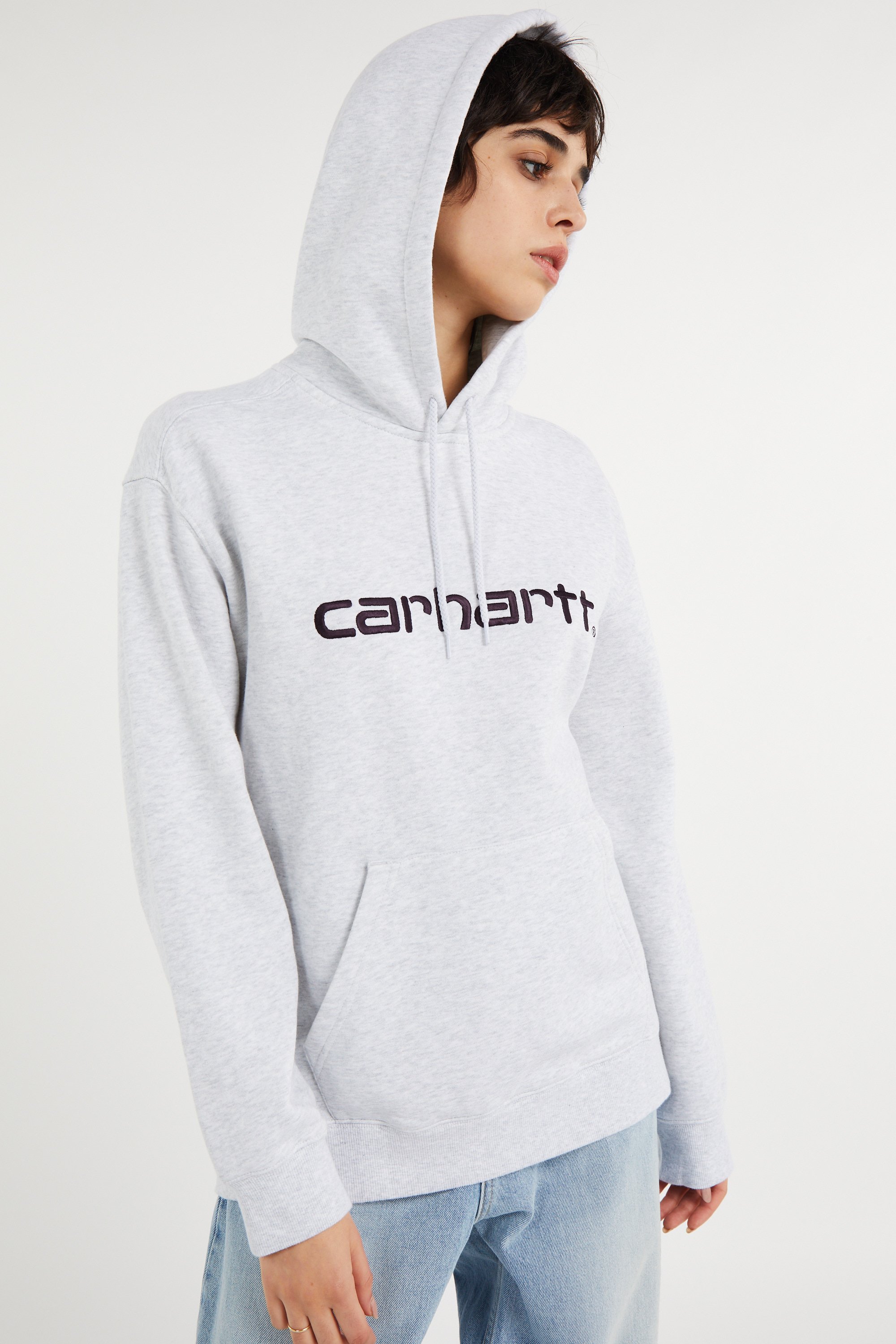 Tommy badge sweatshirt | Grey CARHARTT WIP Women