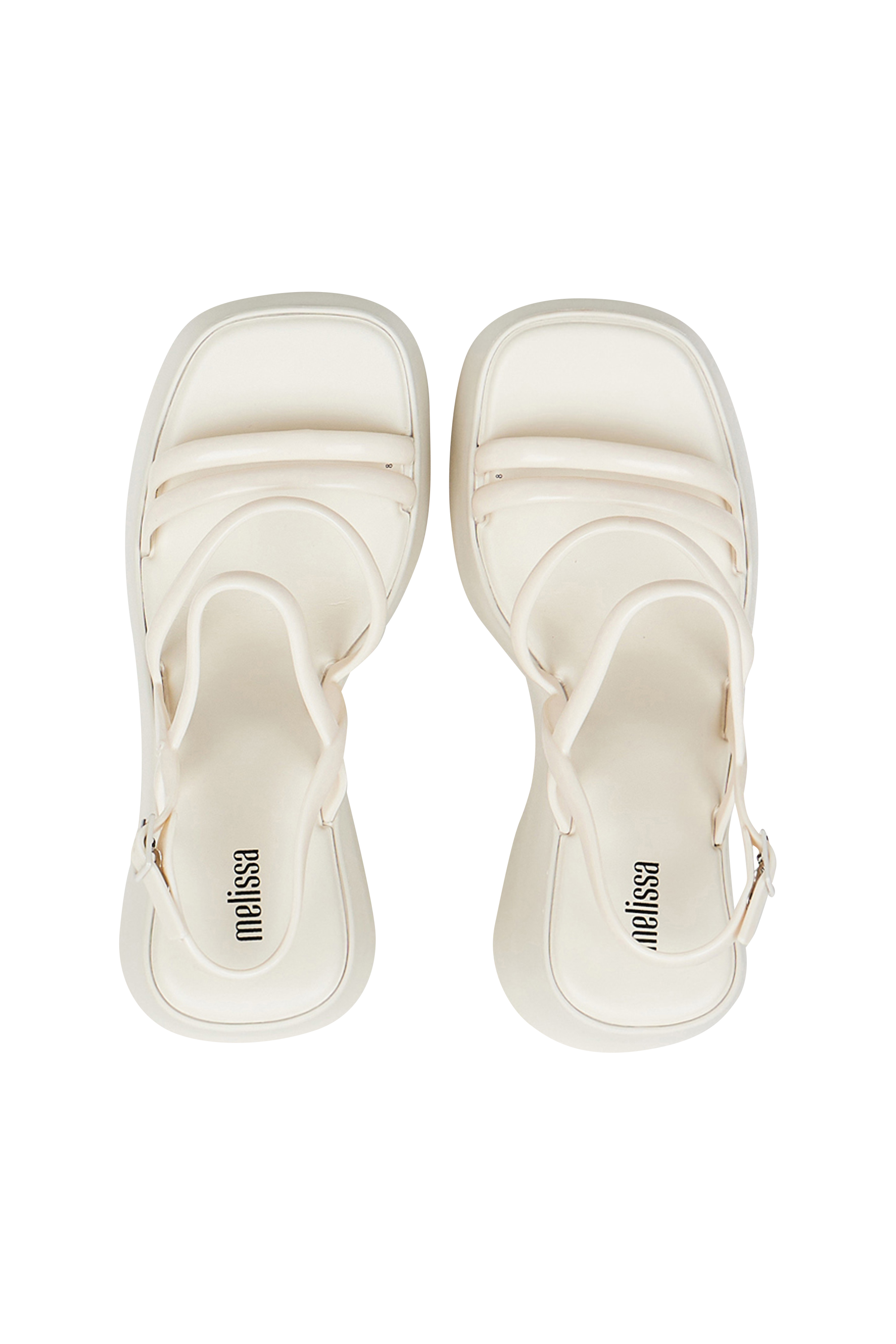 Sandales hautes Beige