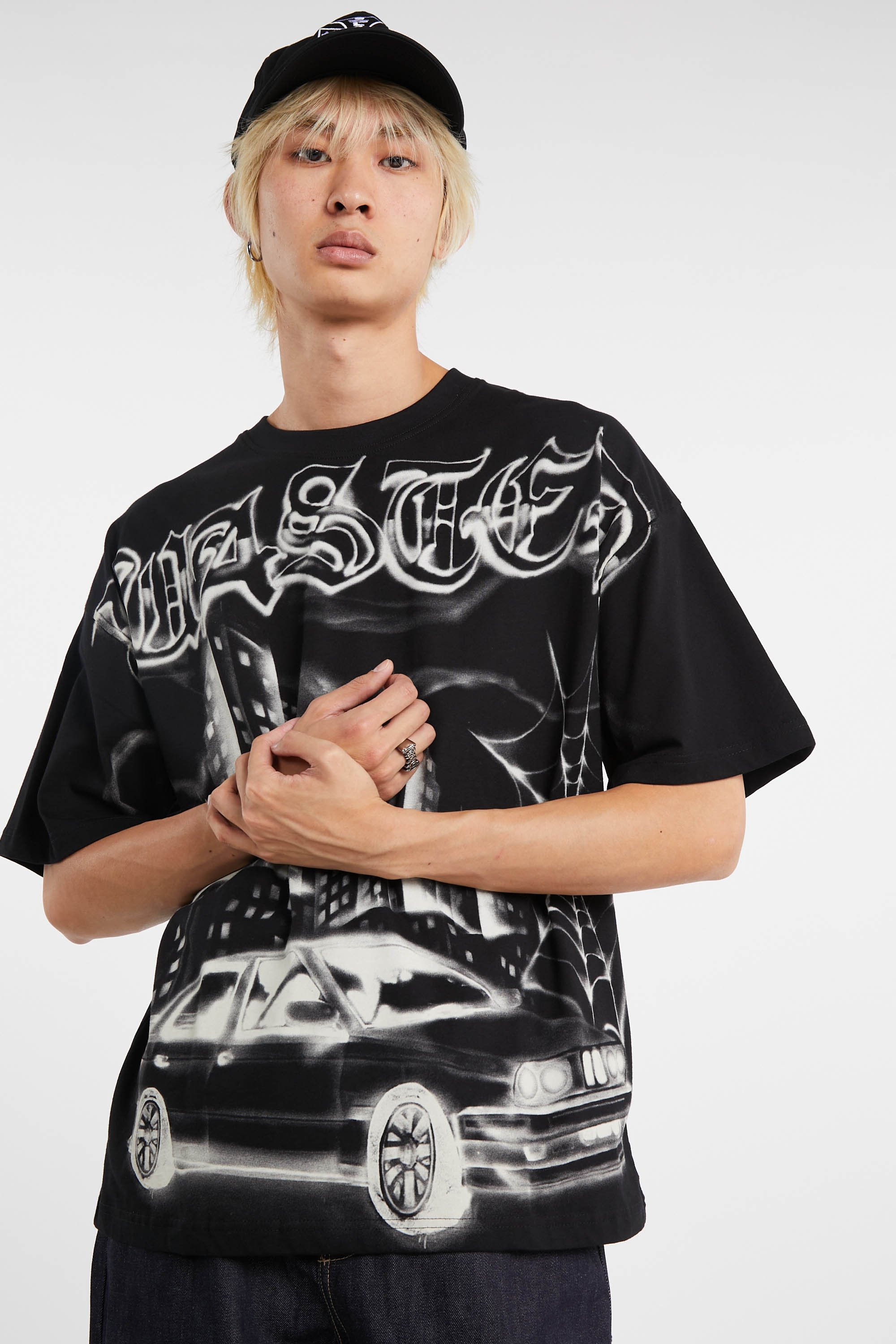 T-shirt | Noir WASTED Homme