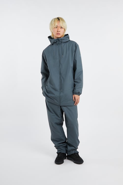 RAINS Parka Bleu
