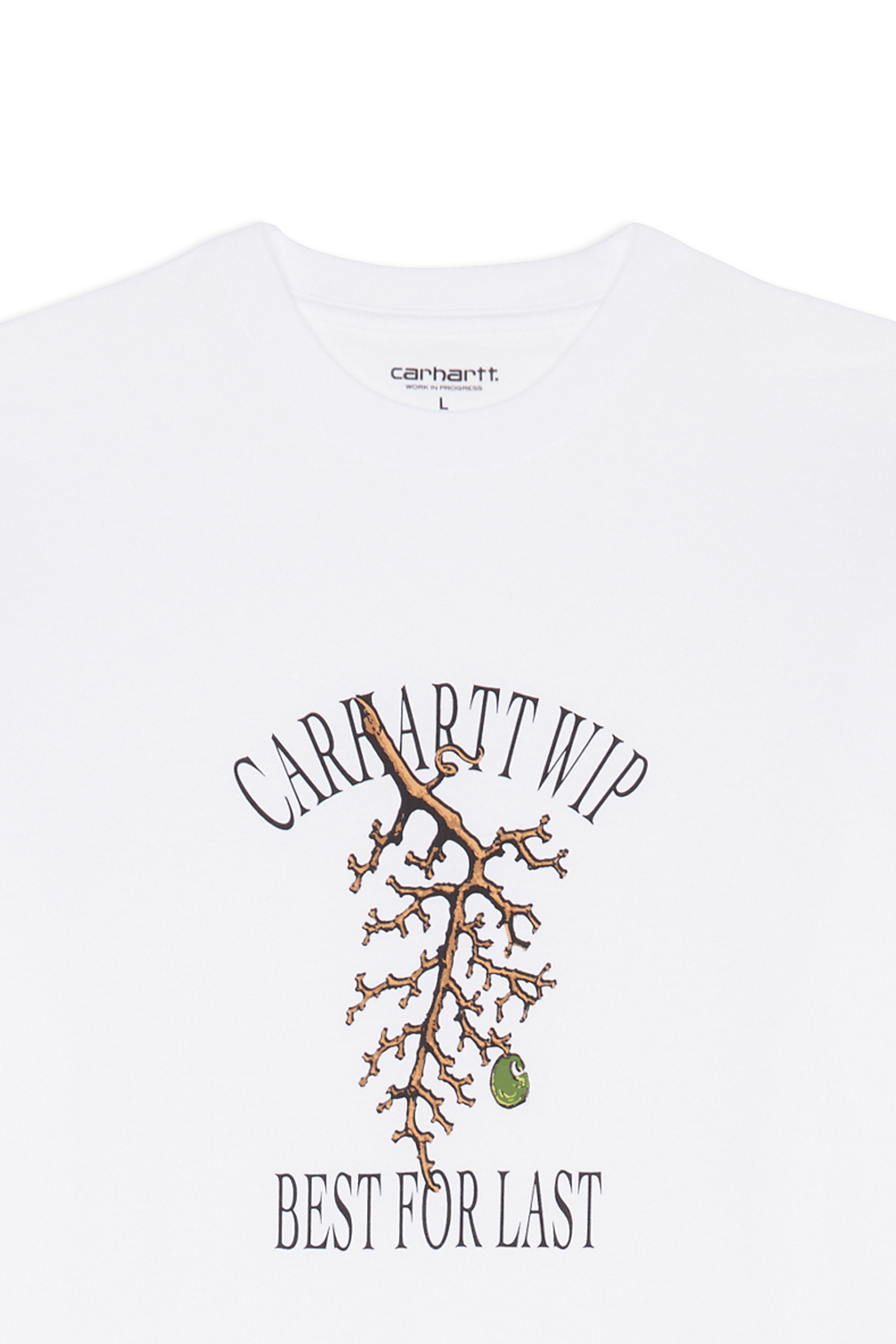 Regular-fit round-neck cotton T-shirt | White CARHARTT WIP Men