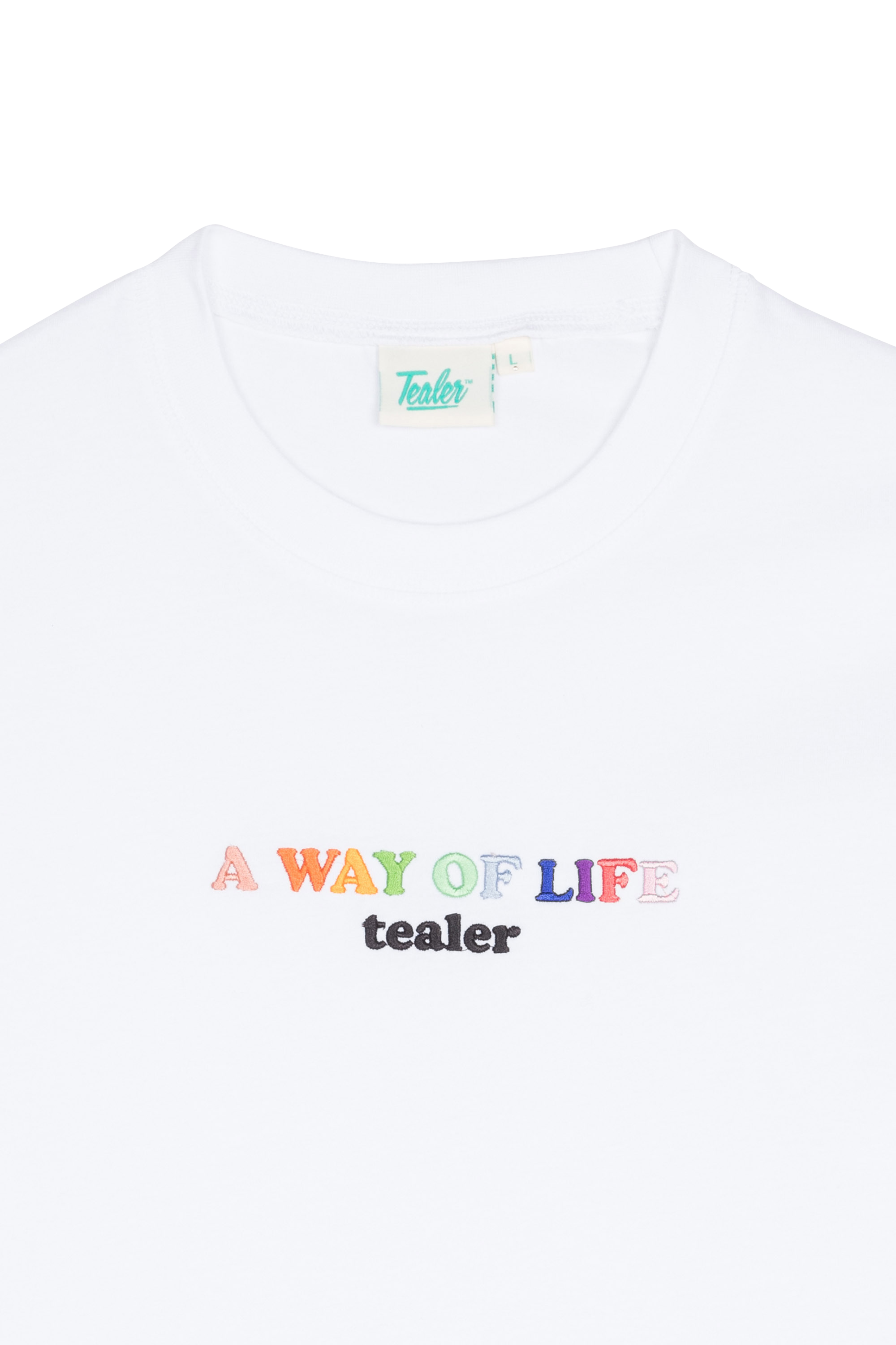 T-shirt TEALER Blanc