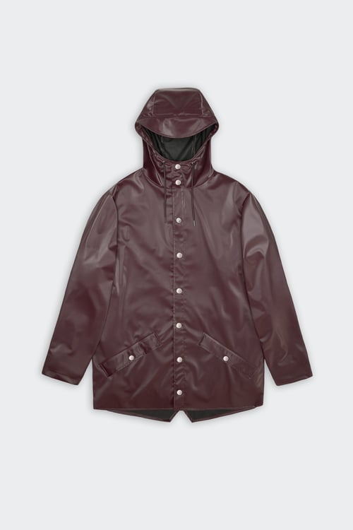 RAINS Hooded waterproof windbreaker Purple