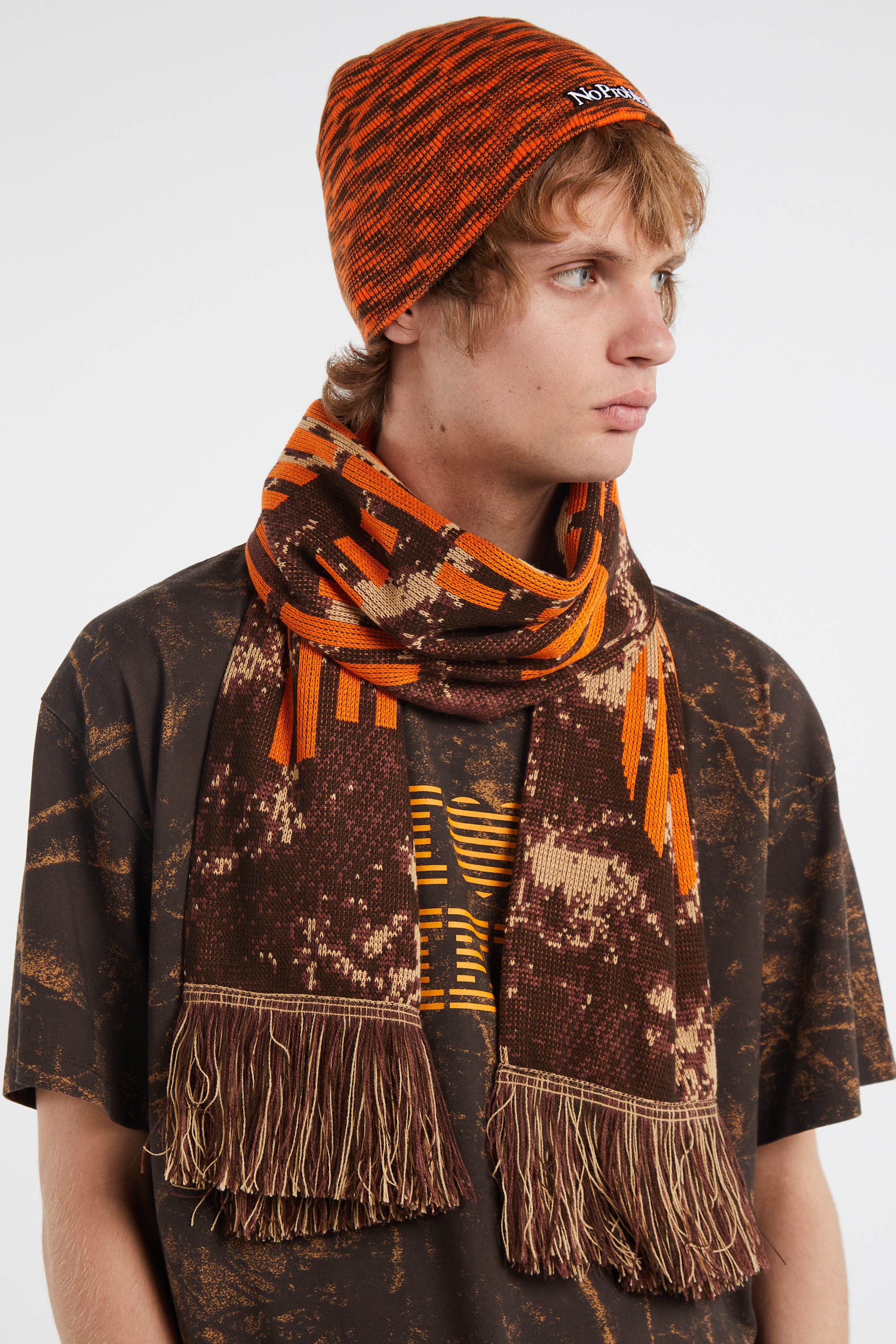 Echarpe NO PROBLEMO Marron