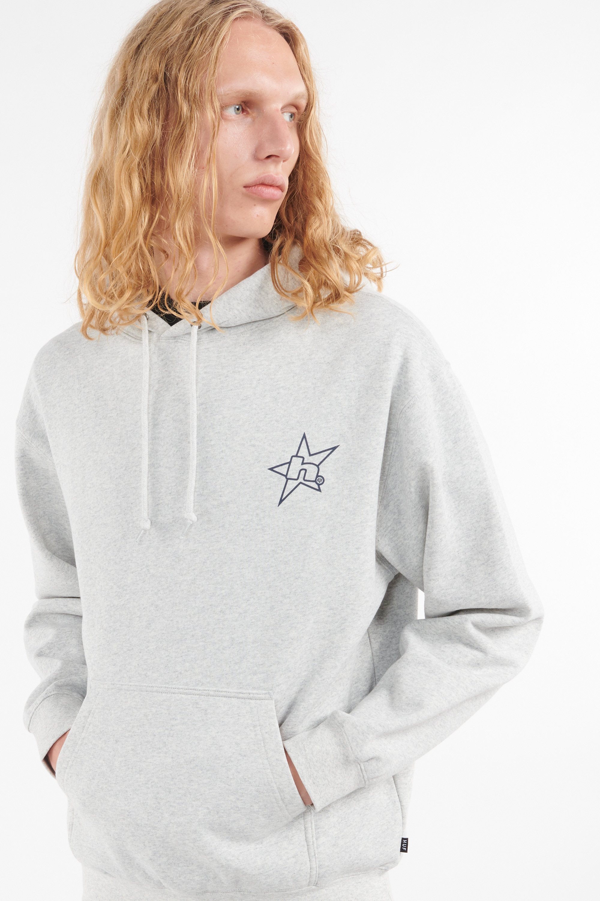 Hoodie | Grey HUF Men