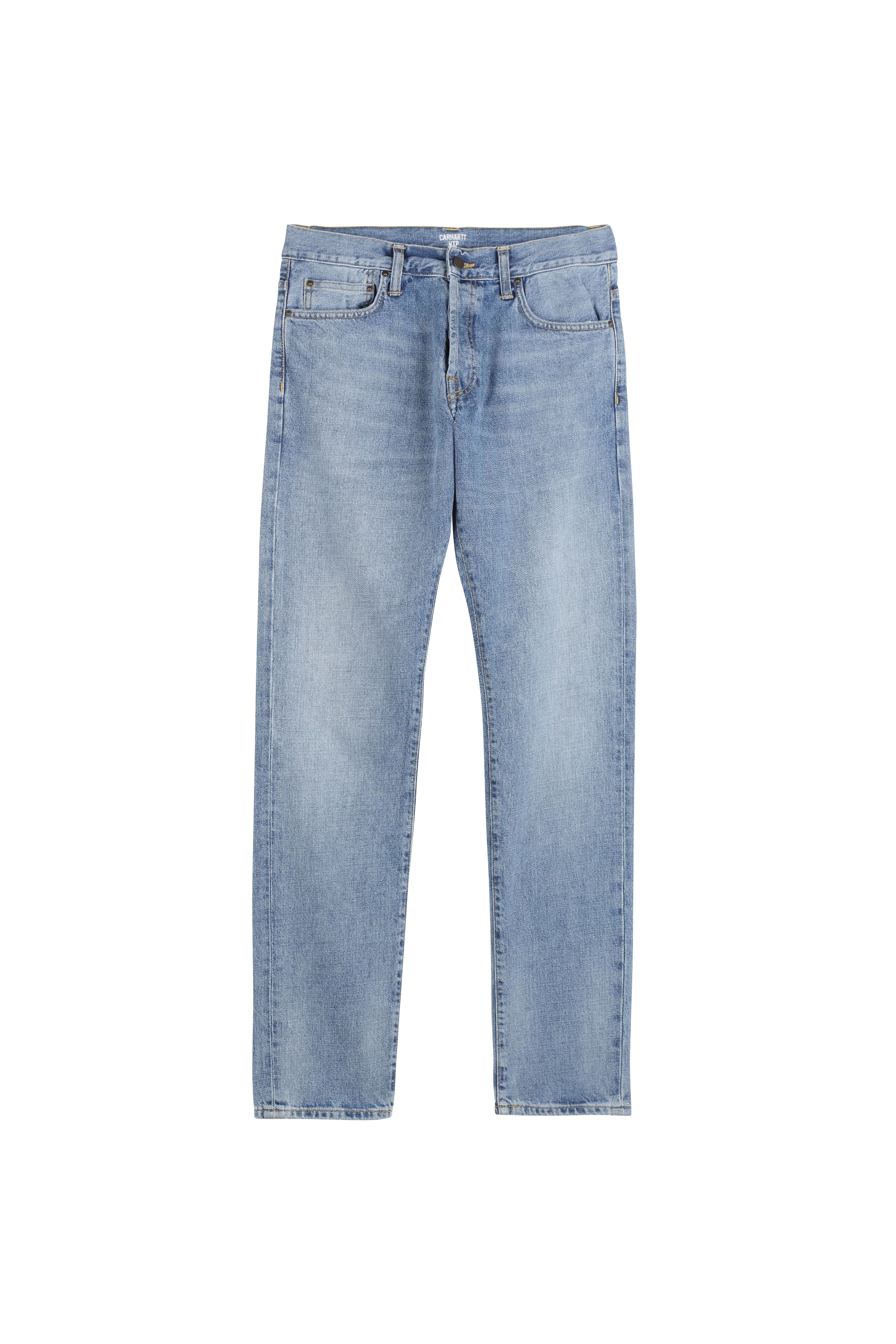 Straight leg cotton jeans  Blue