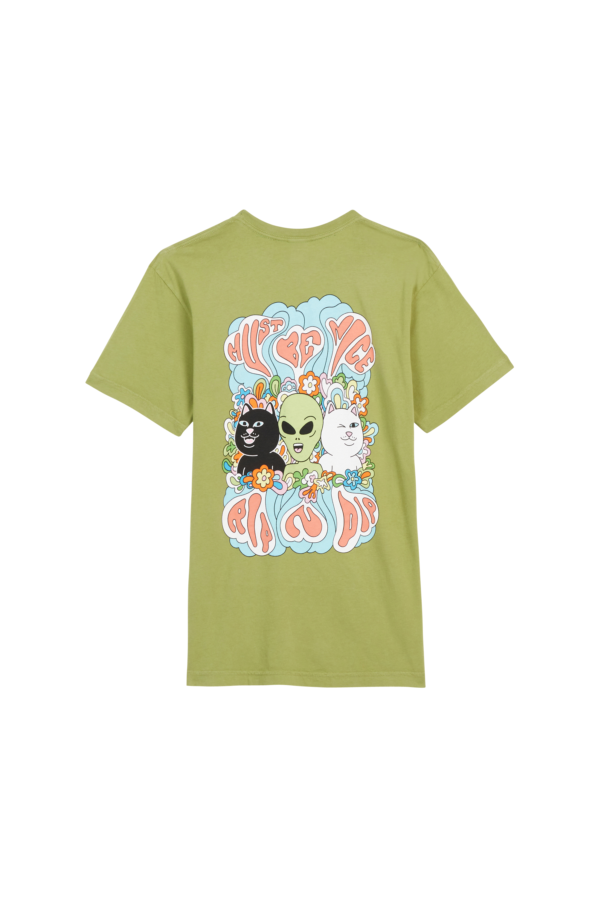 Screen-printed T-shirt Green