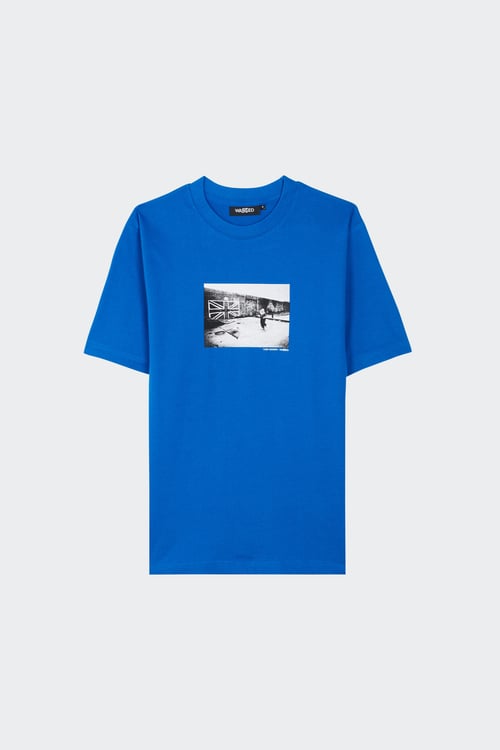 WASTED T-shirt Bleu