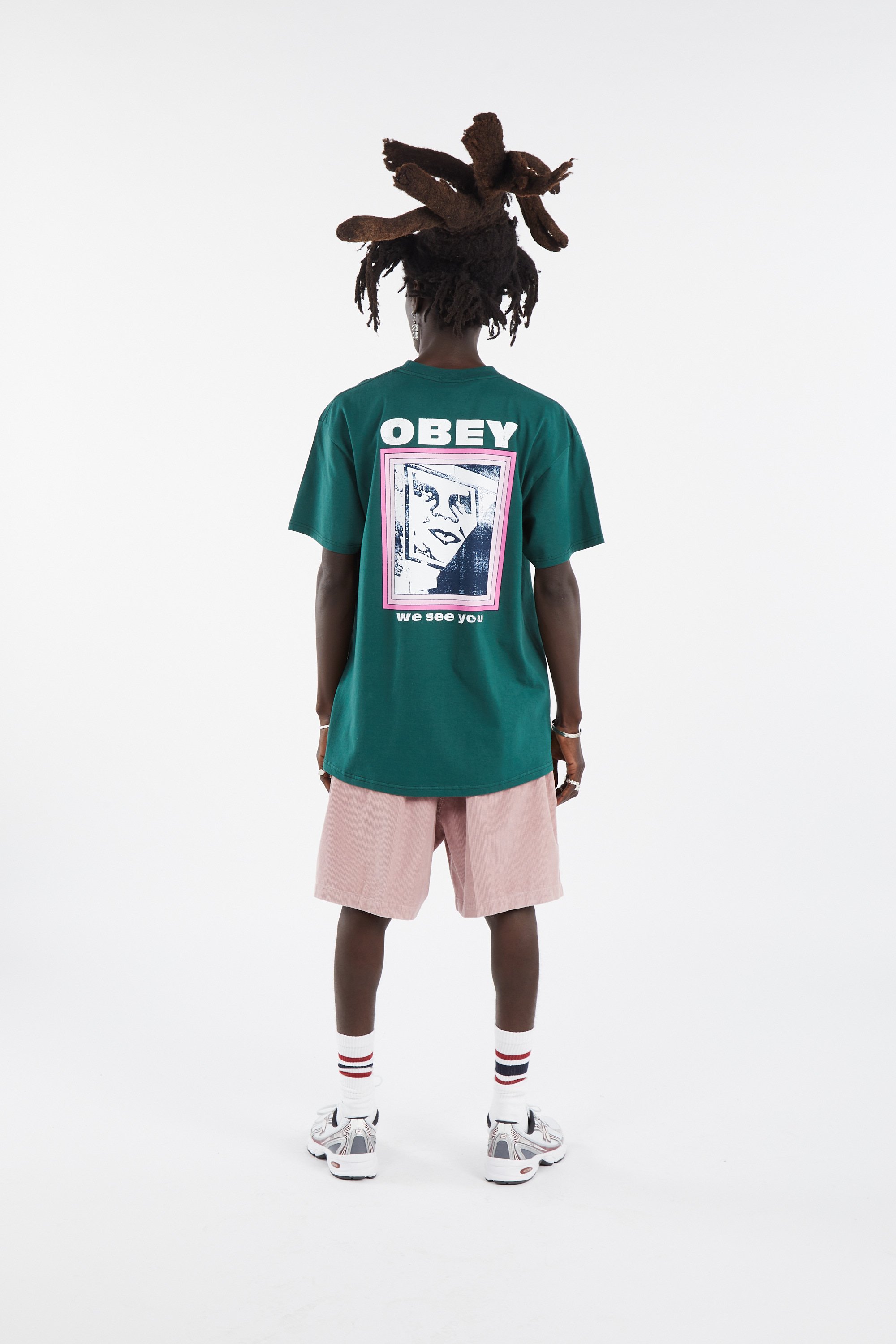 Shorts | Pink OBEY Men