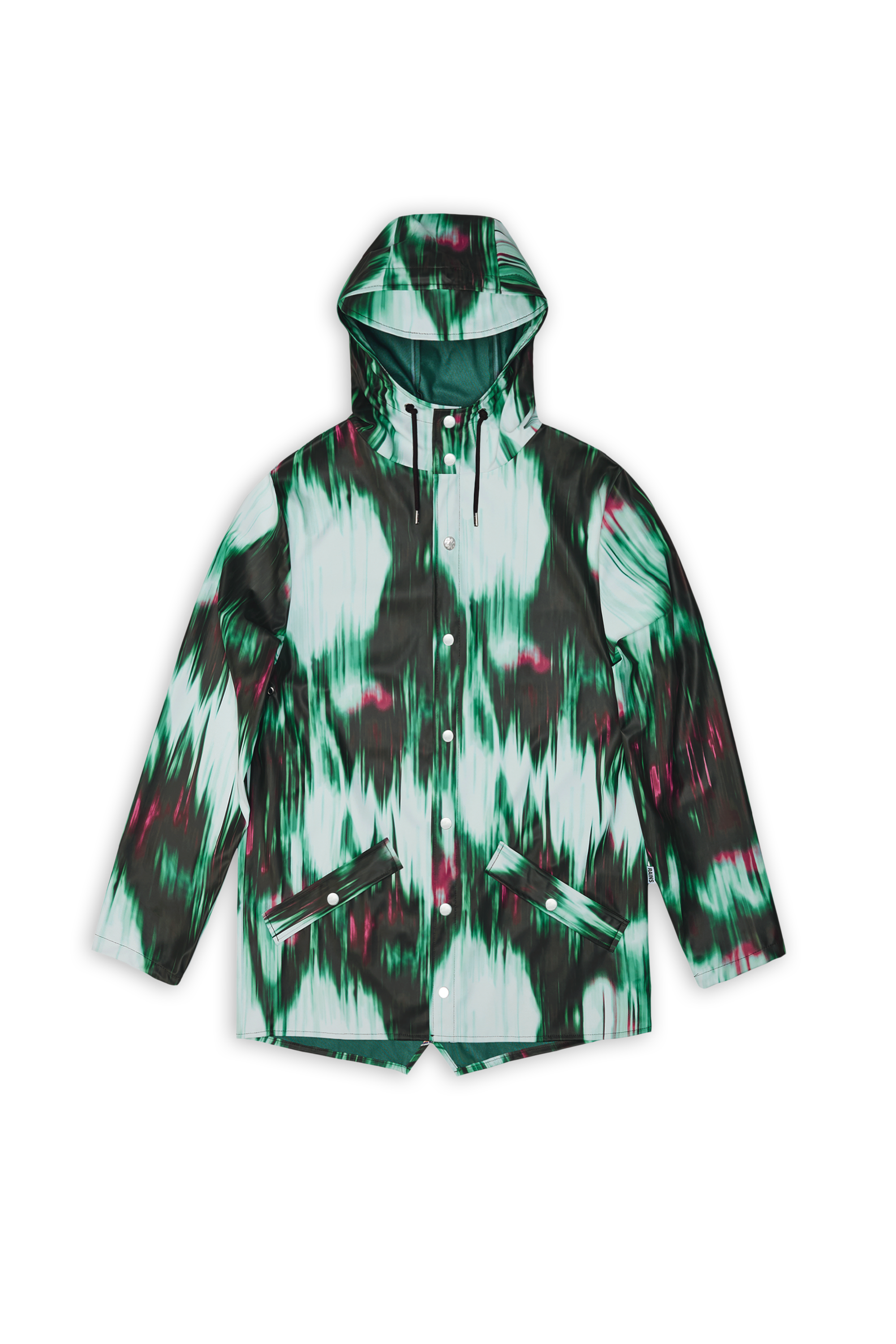 Coupe-vent imperméable à capuche Multicolore