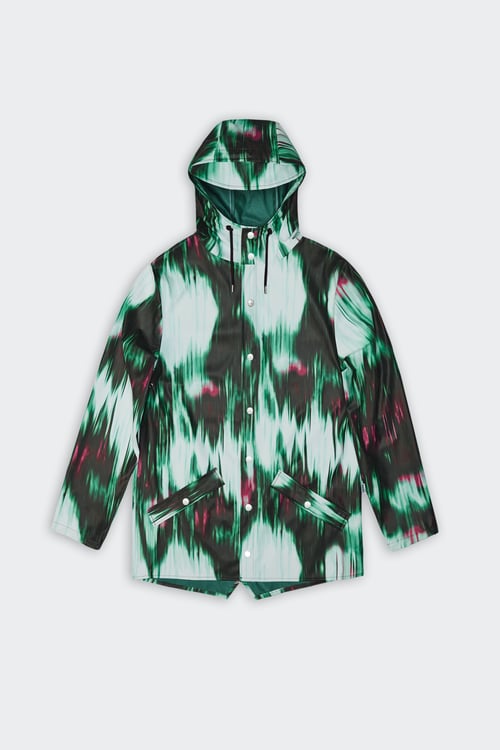 RAINS Hooded waterproof windbreaker Multicolored