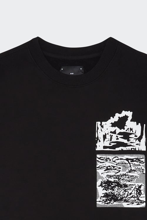 EDWIN Sweatshirt Noir