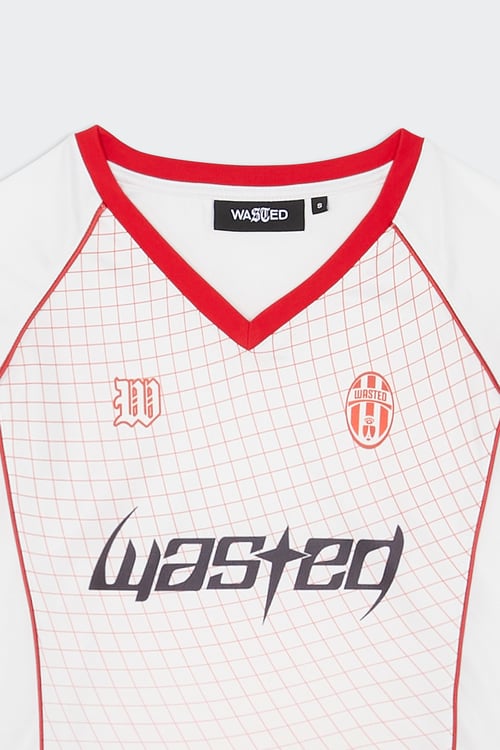 WASTED Top Blanc