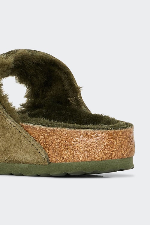 BIRKENSTOCK Sandales Kaki
