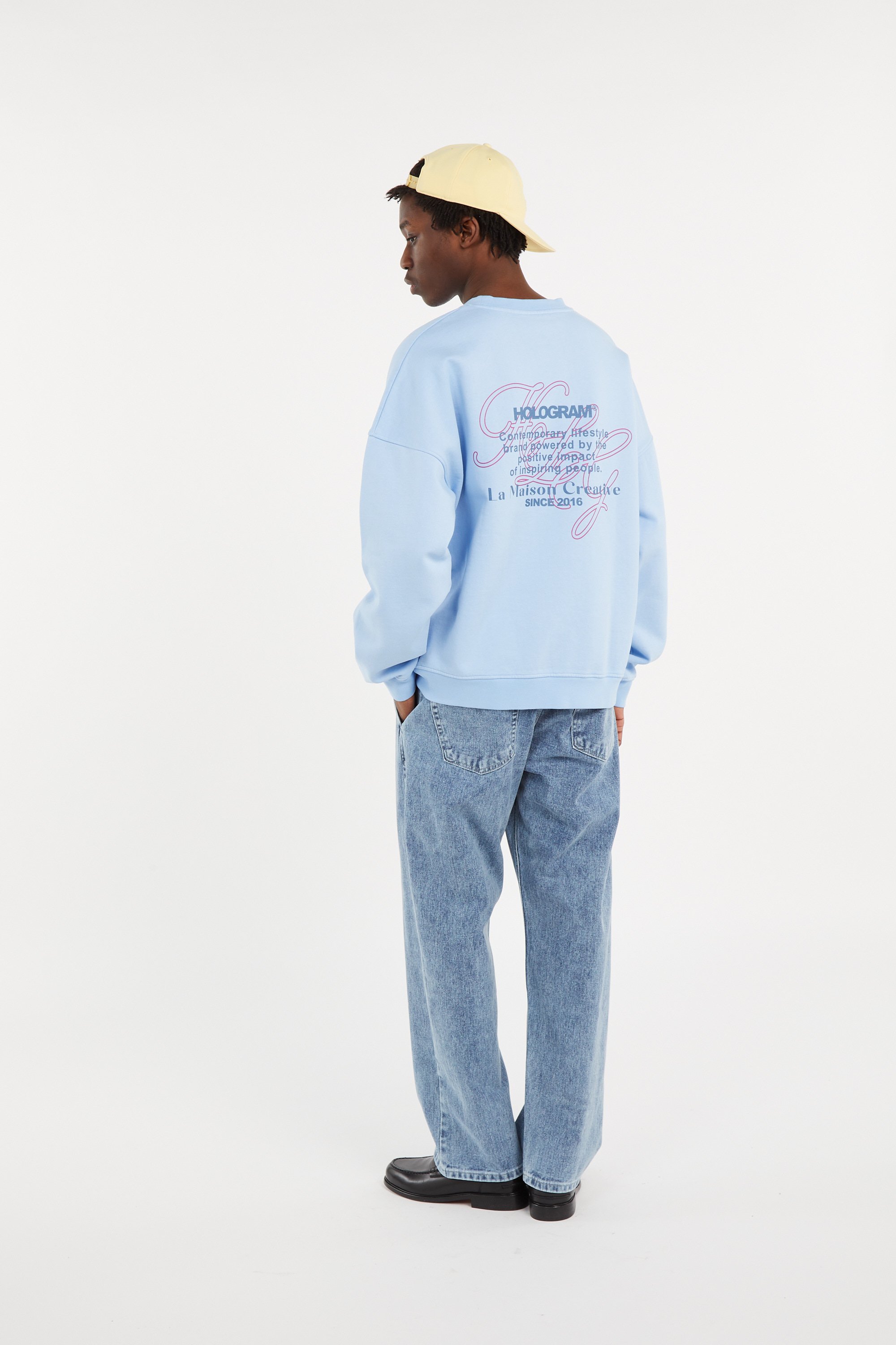 Sweatshirt Bleu