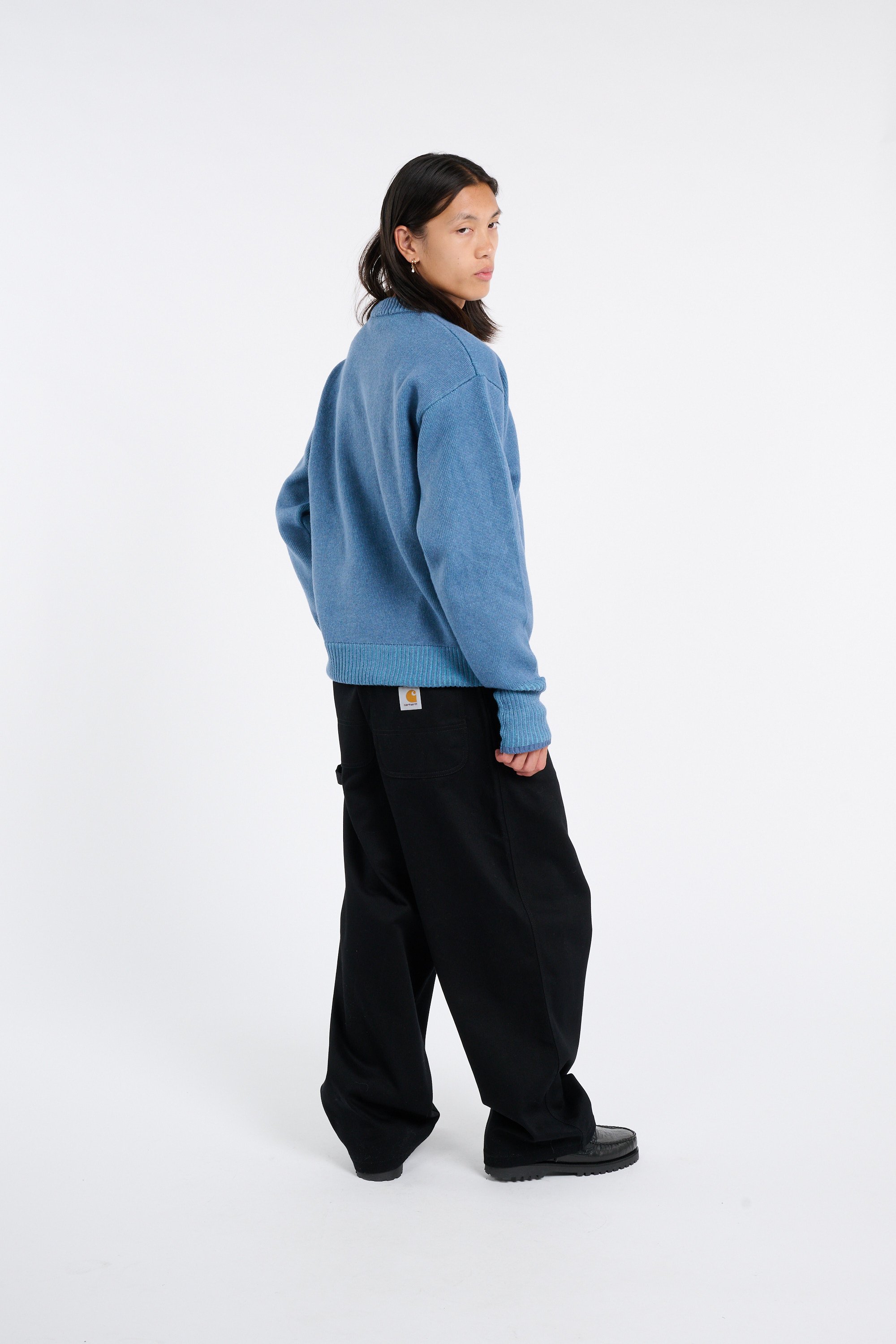Pull col rond | Bleu RAINS Homme