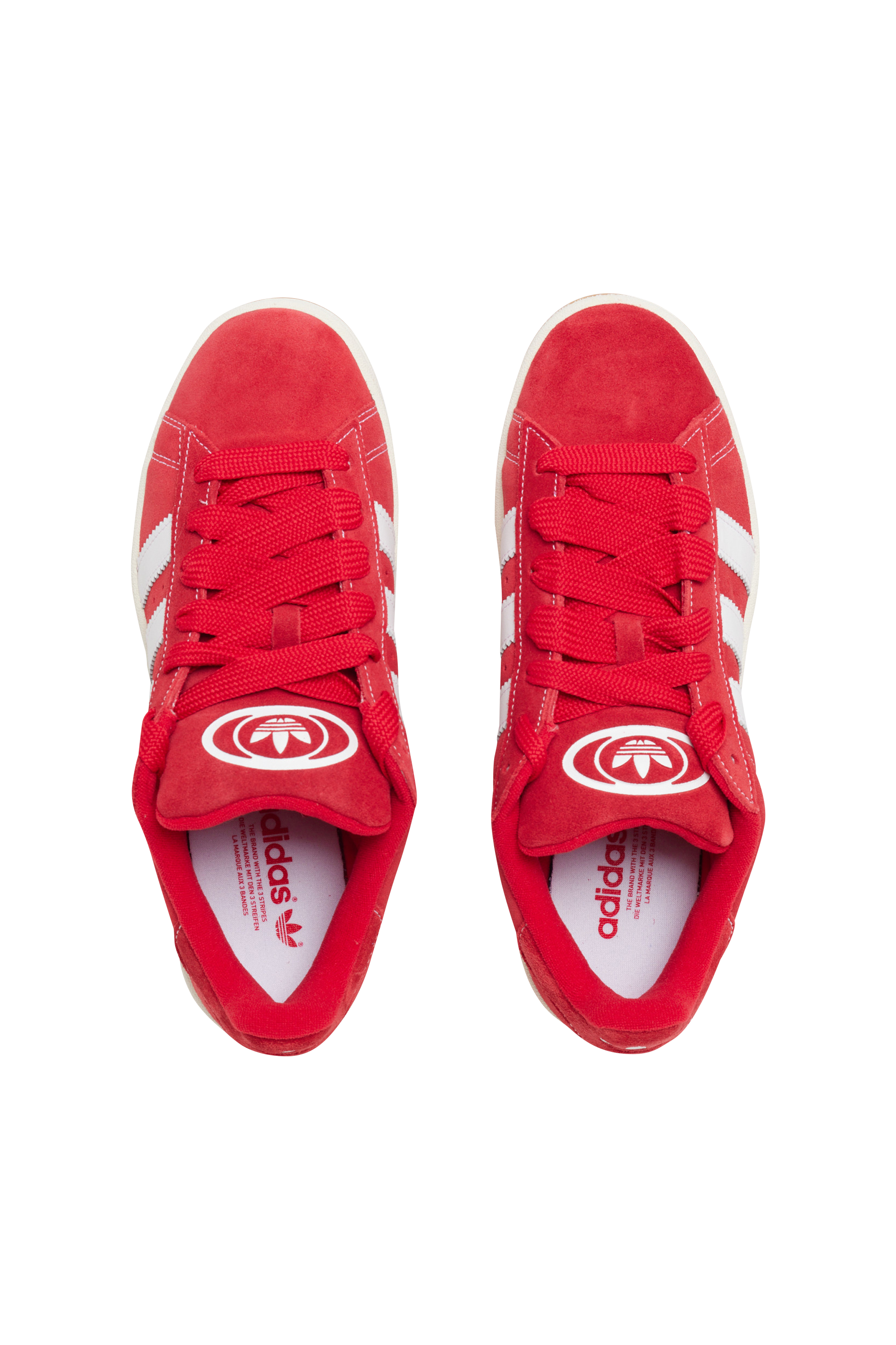 Baskets ADIDAS Rouge