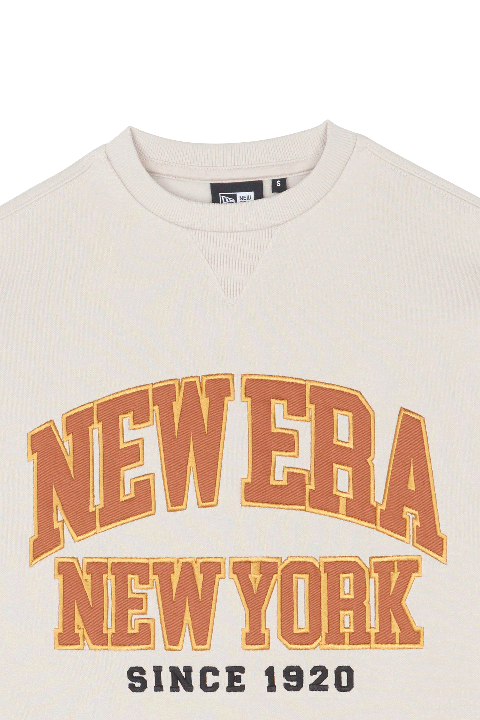 Sweatshirt  NEW ERA Beige